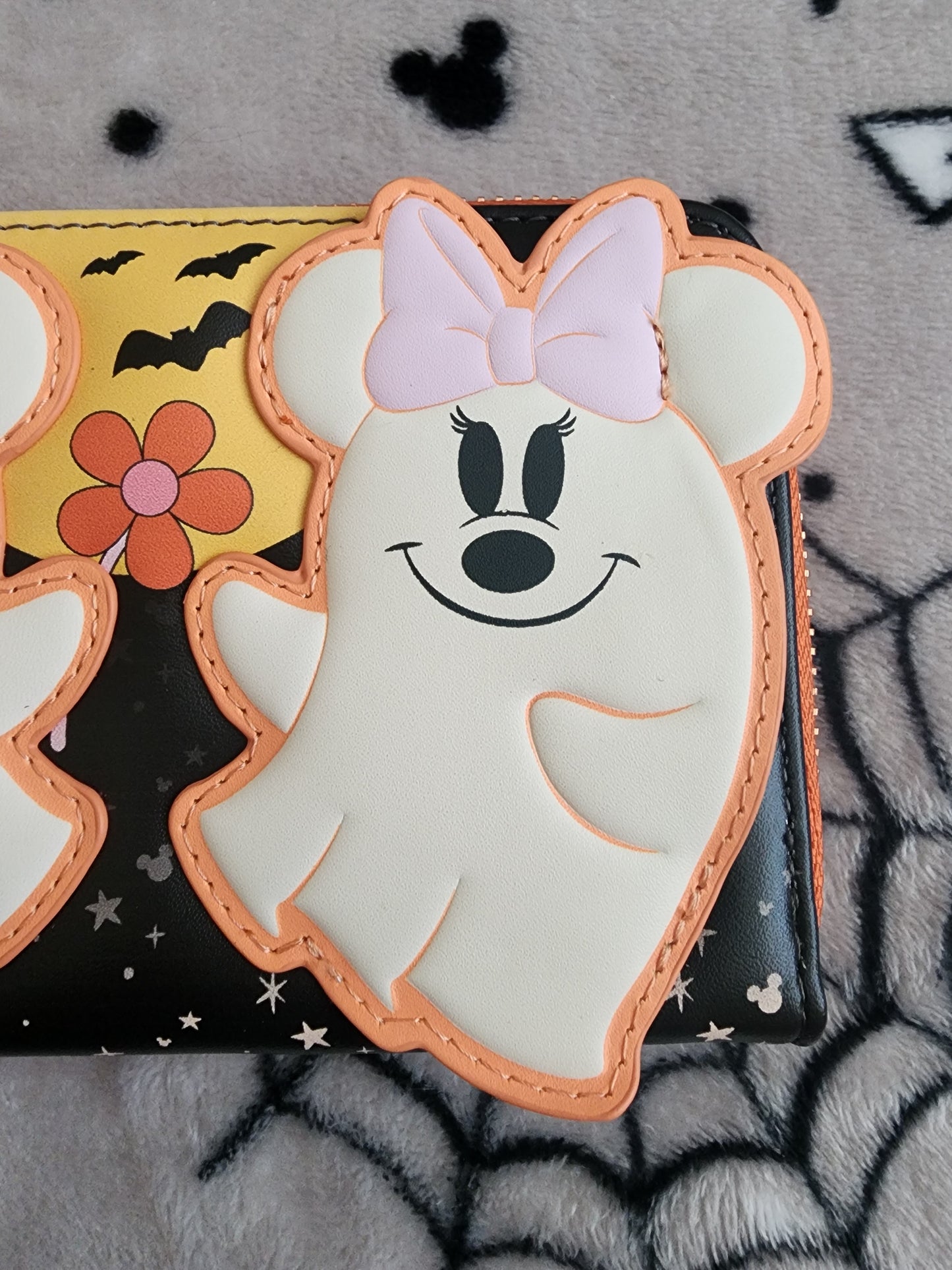 Loungefly Disney Mickey and Minnie Mouse as Ghosts Halloween Wallet