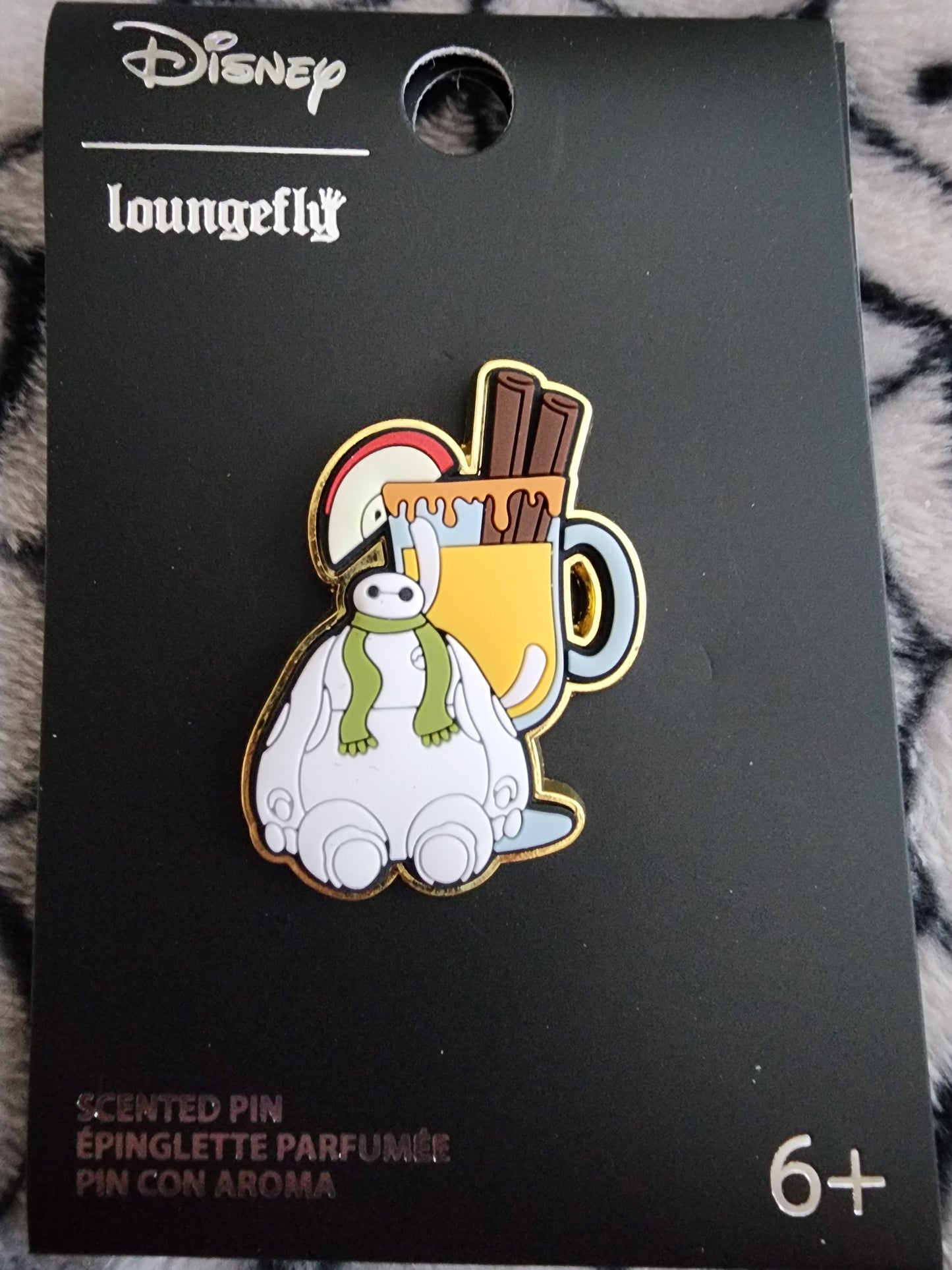 Loungefly Disney Baymax Fall Scented Drink Pin