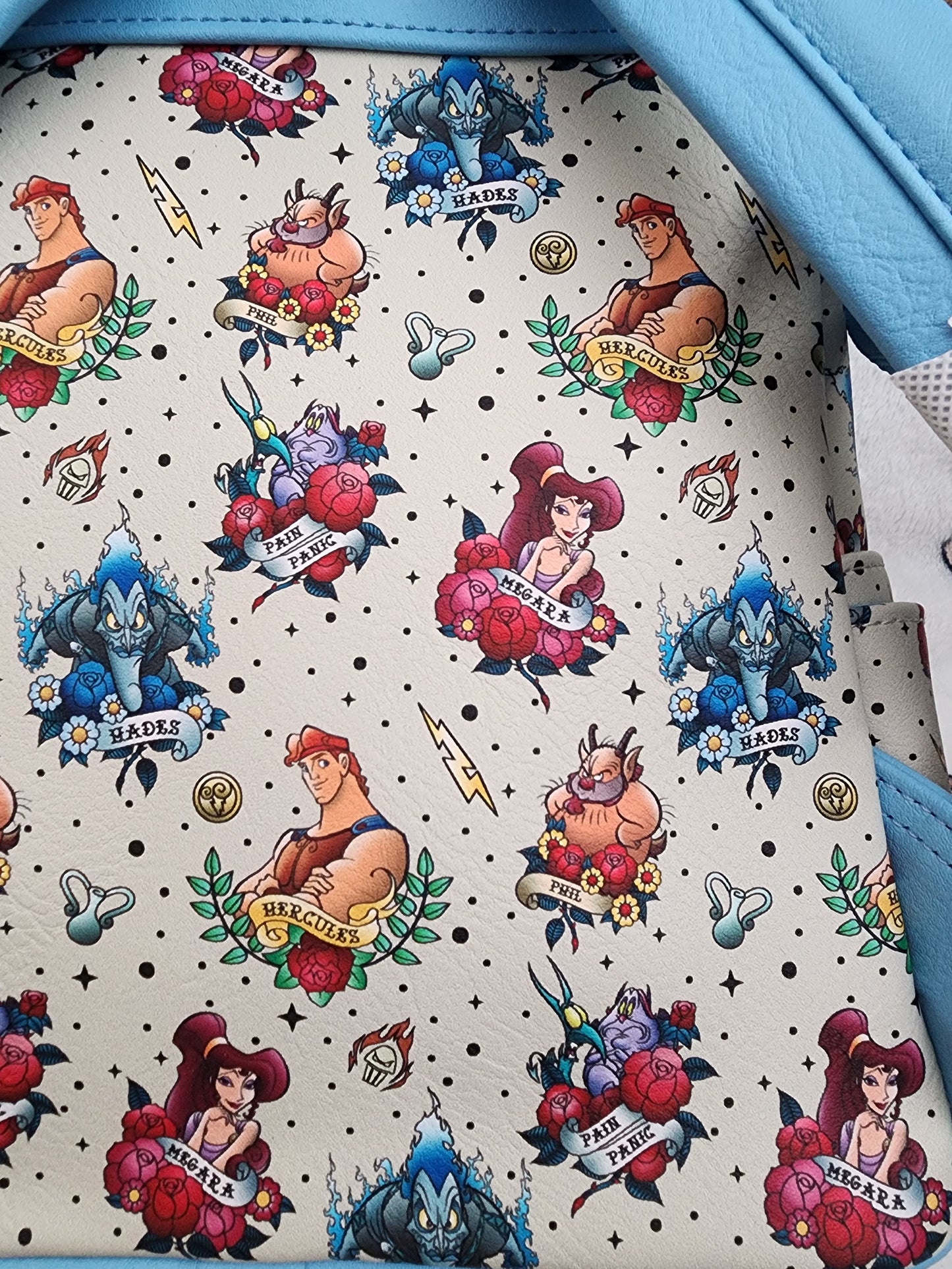 Loungefly Disney Hercules Tattoo Backpack