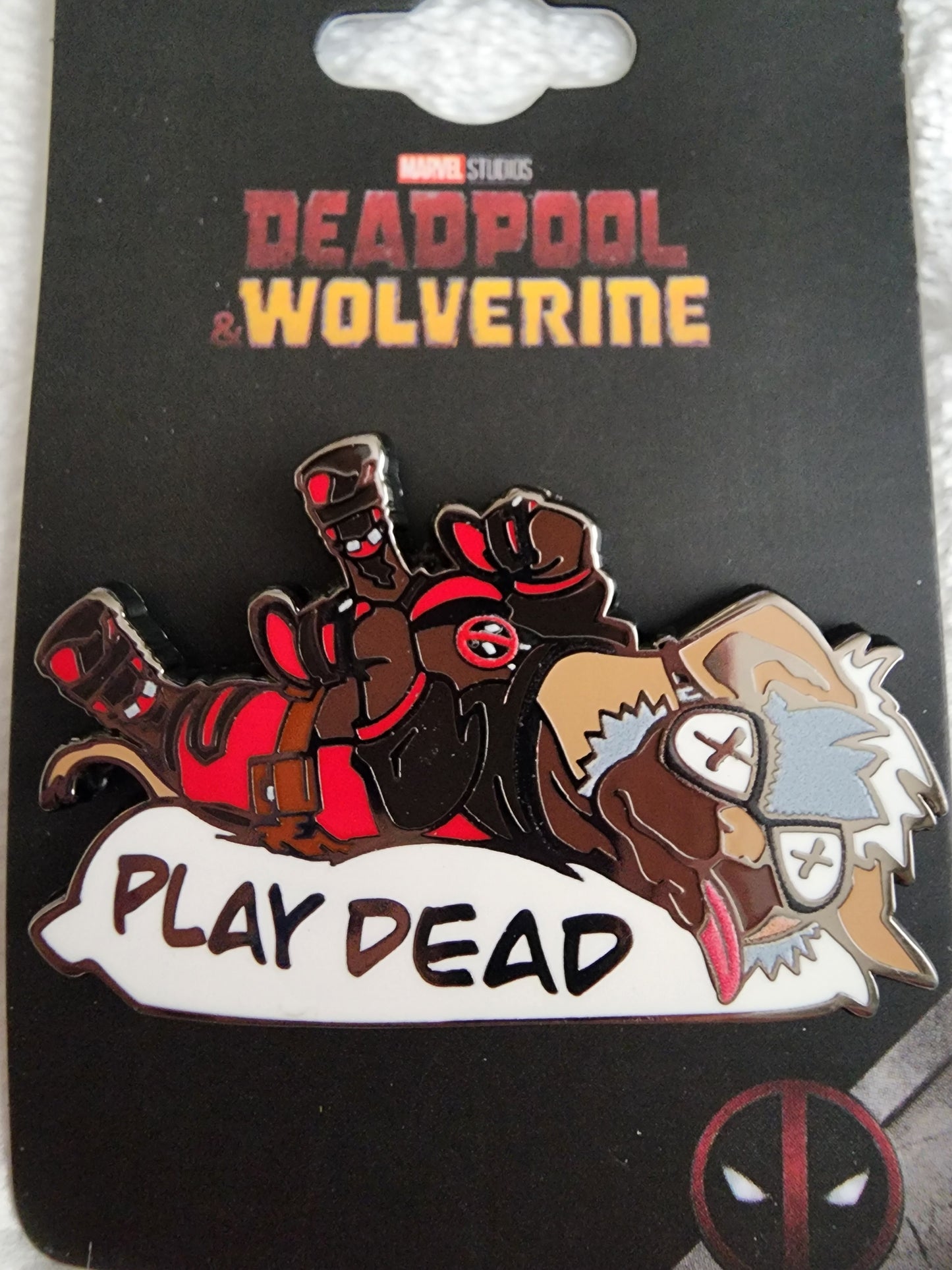 Marvel Deadpool's Dog Pin