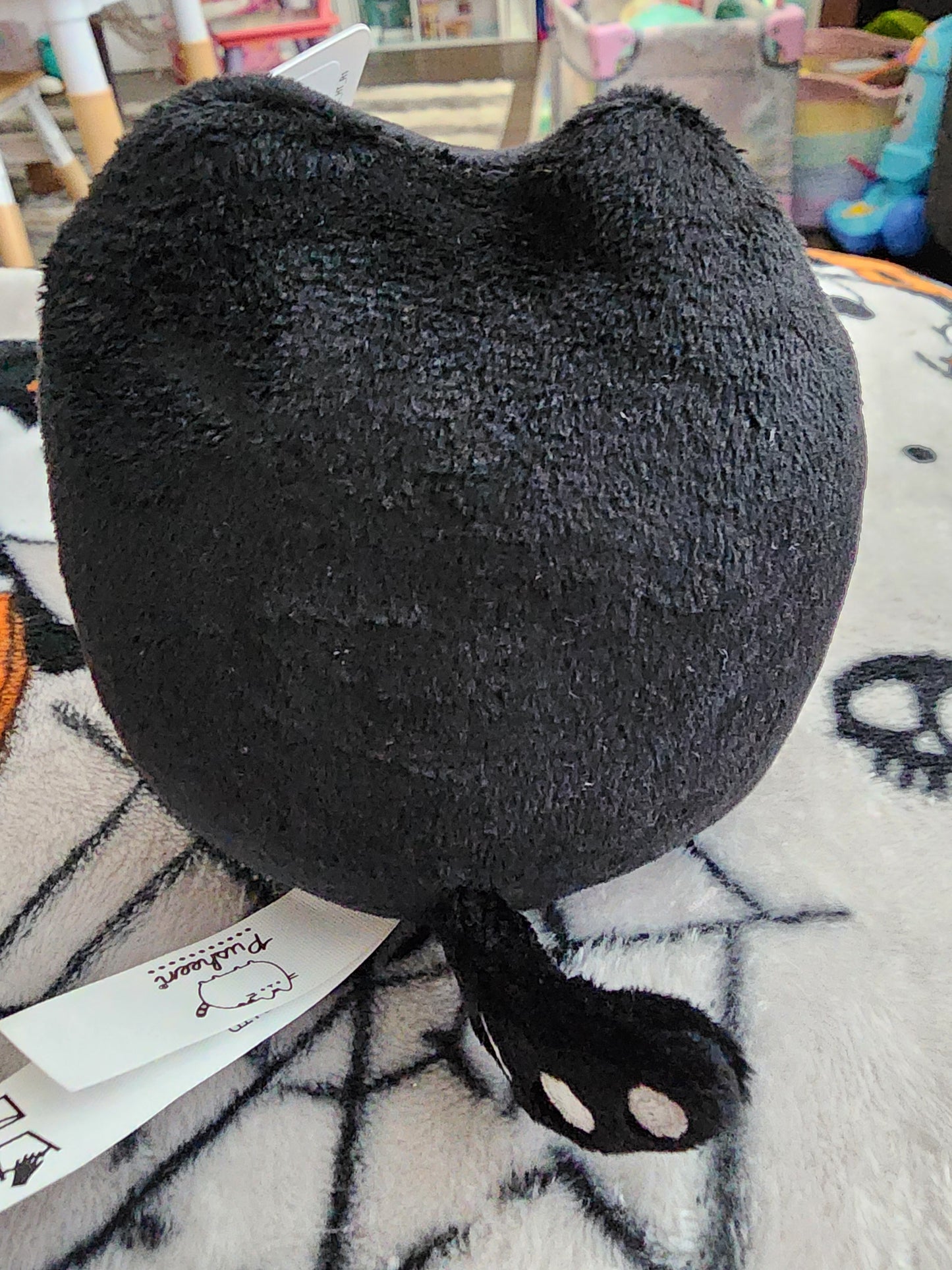 Pusheen Cat as a Skelton Halloween Plush