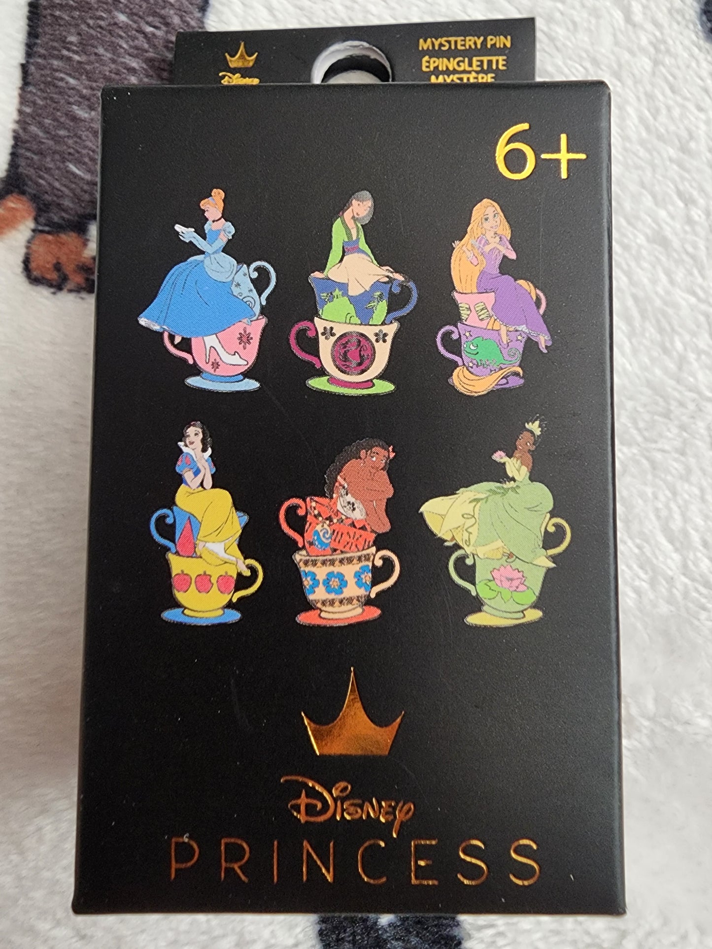Loungefly Disney Princess Tea Cup Mystery Pins
