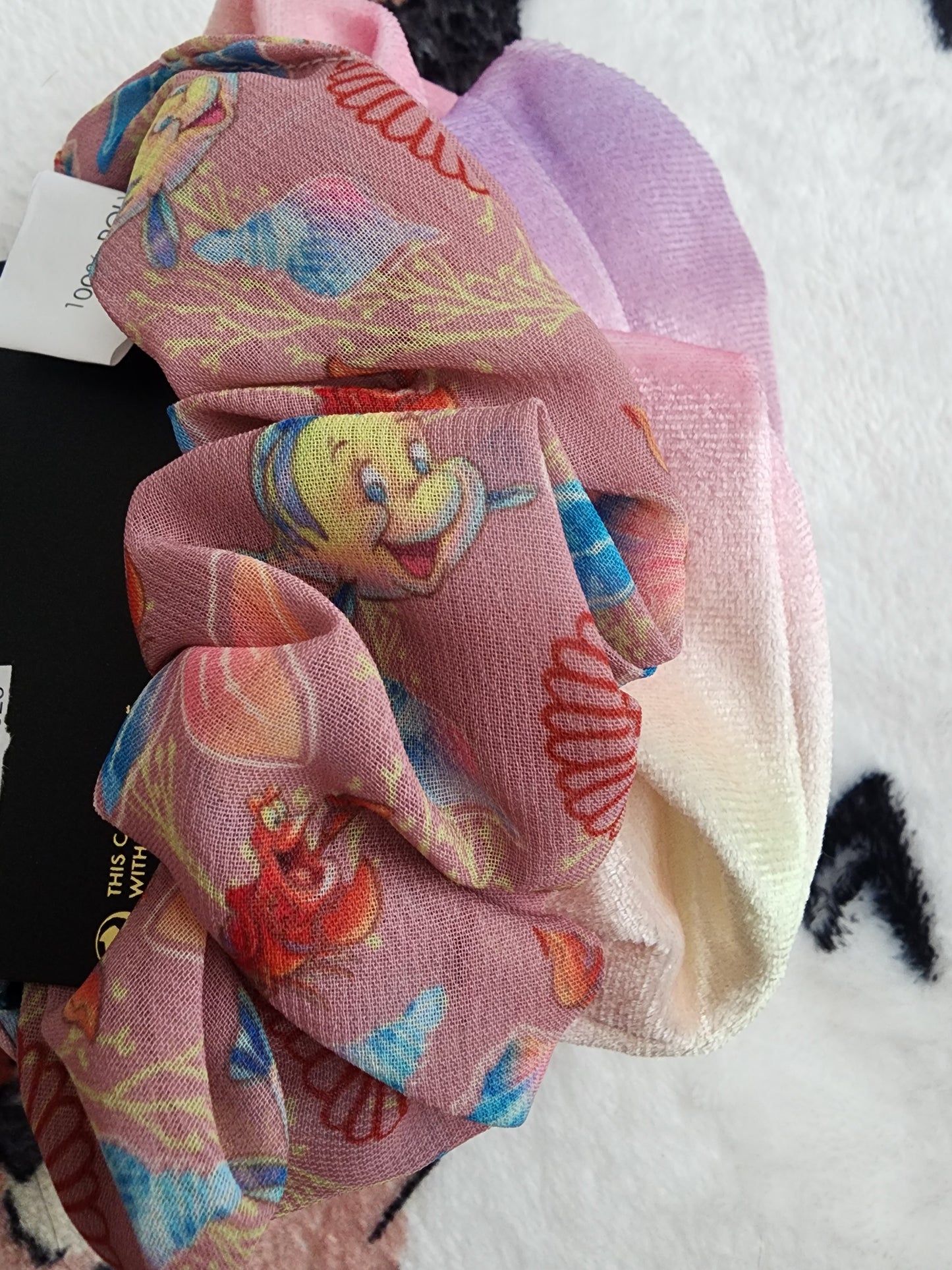 Disney Little Mermaid set of 3 Scrunchies