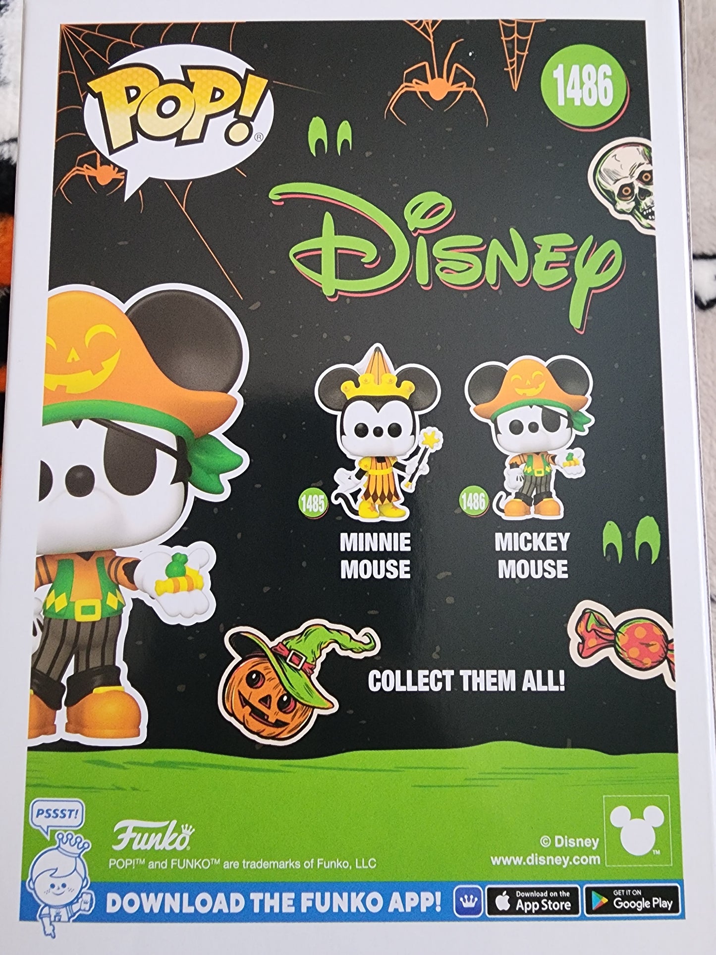 Funko Pop Disney Mickey Mouse Halloween Figure