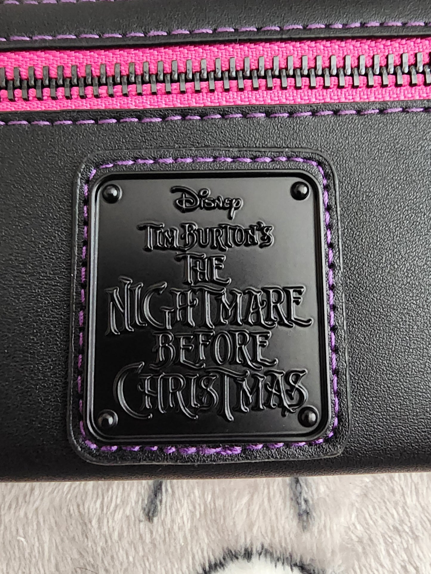 Loungefly Disney Nightmare Before Christmas Jack and Sally Moon Scene Wallet