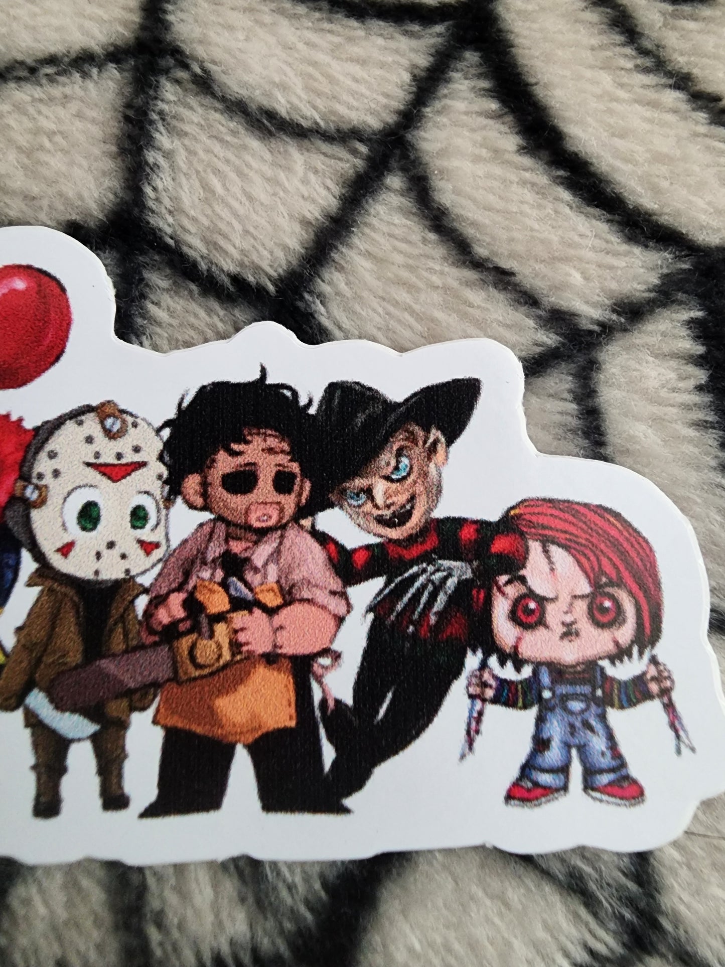 Horror Movies Icon Character Sticker