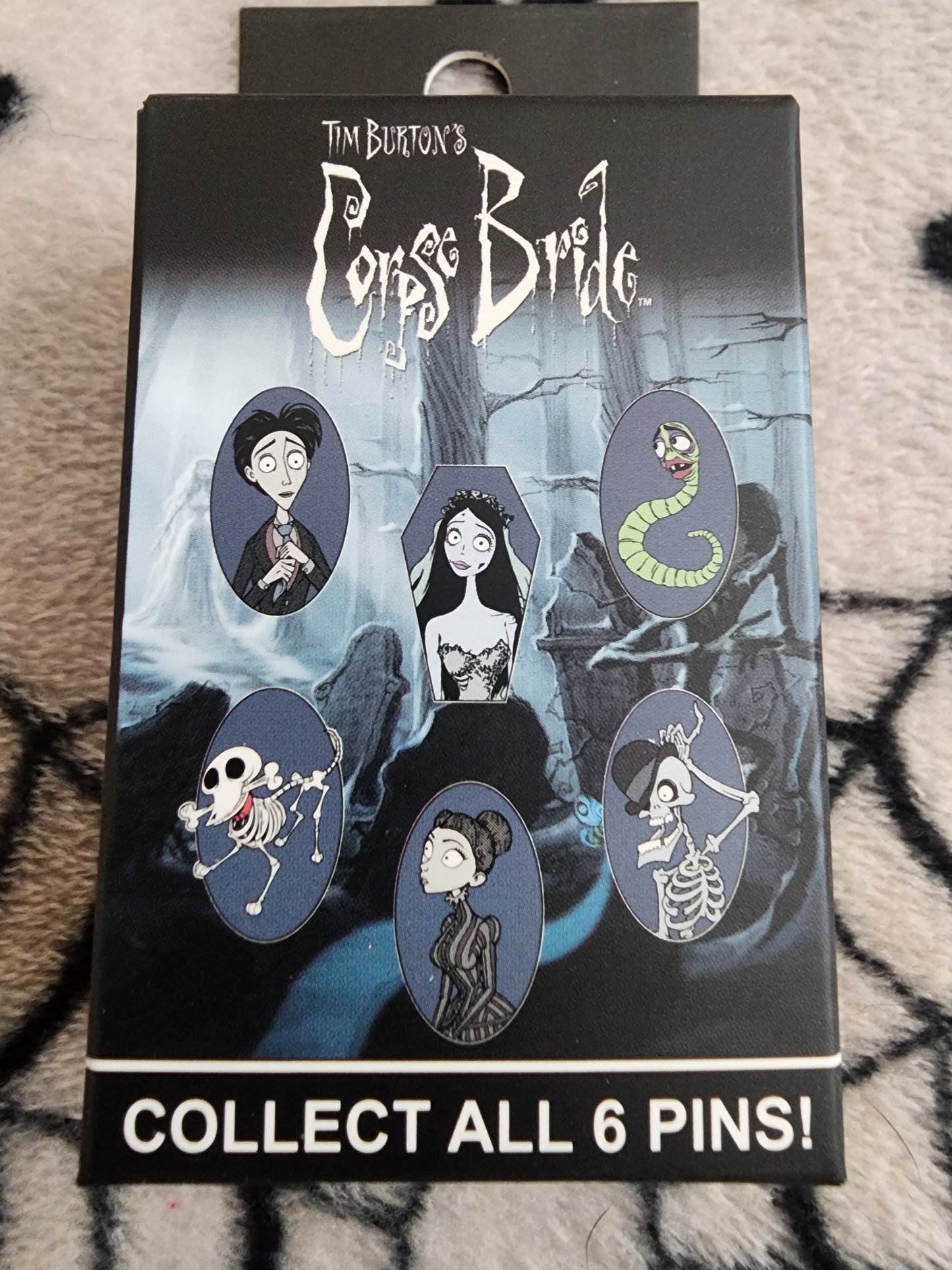 Loungefly Tim Burton's Corpse Bride Mystery Pins
