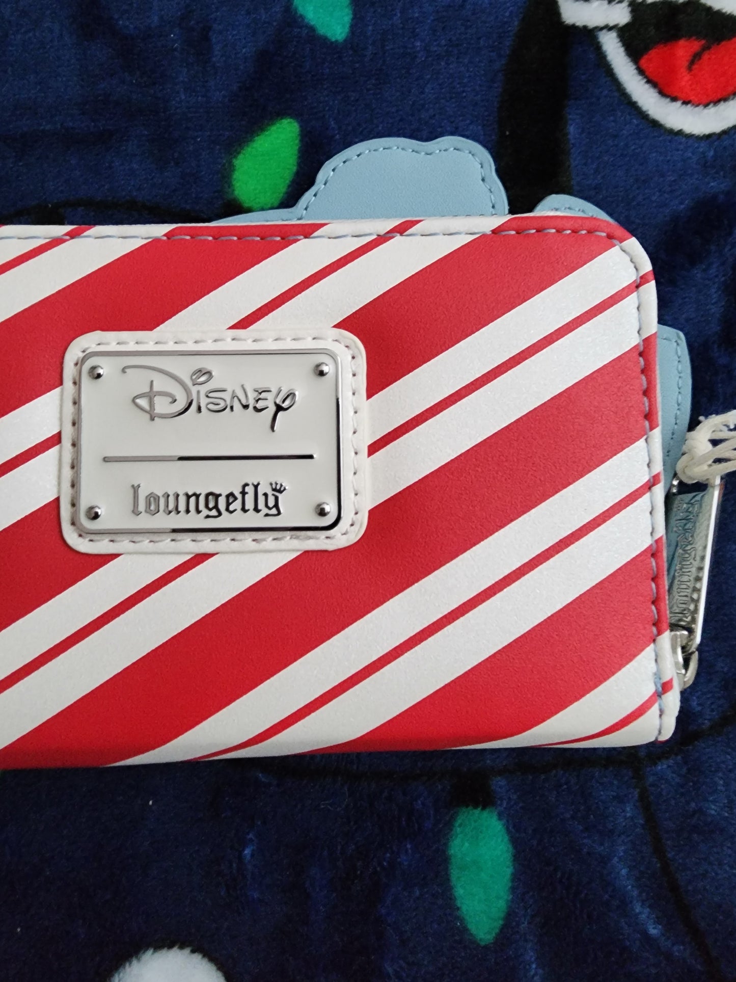 Loungefly Disney Stitch Santa Hat Holiday Wallet