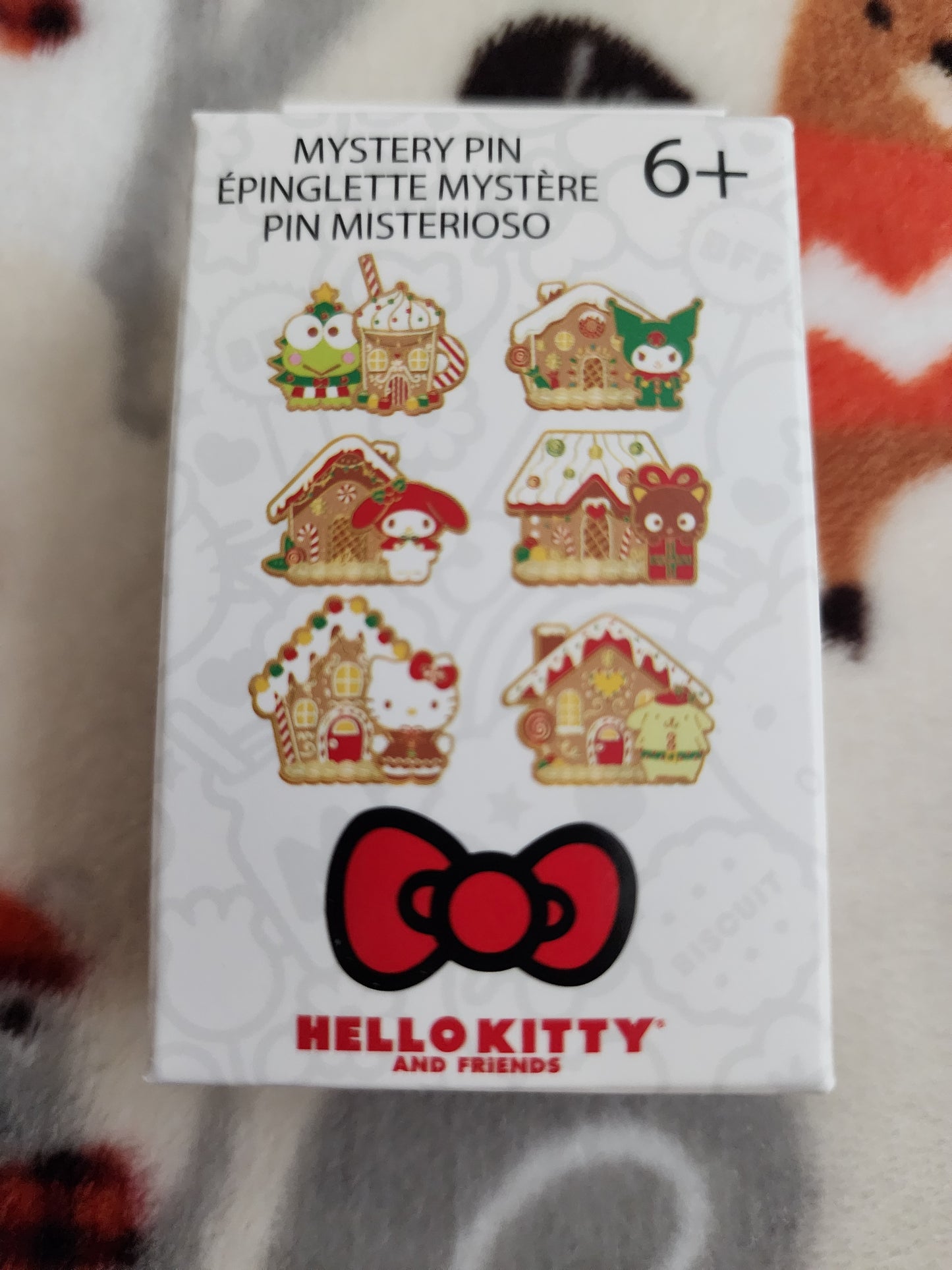 Loungefly Hello Kitty and Friends Holiday Gingerbread House Mystery Pins