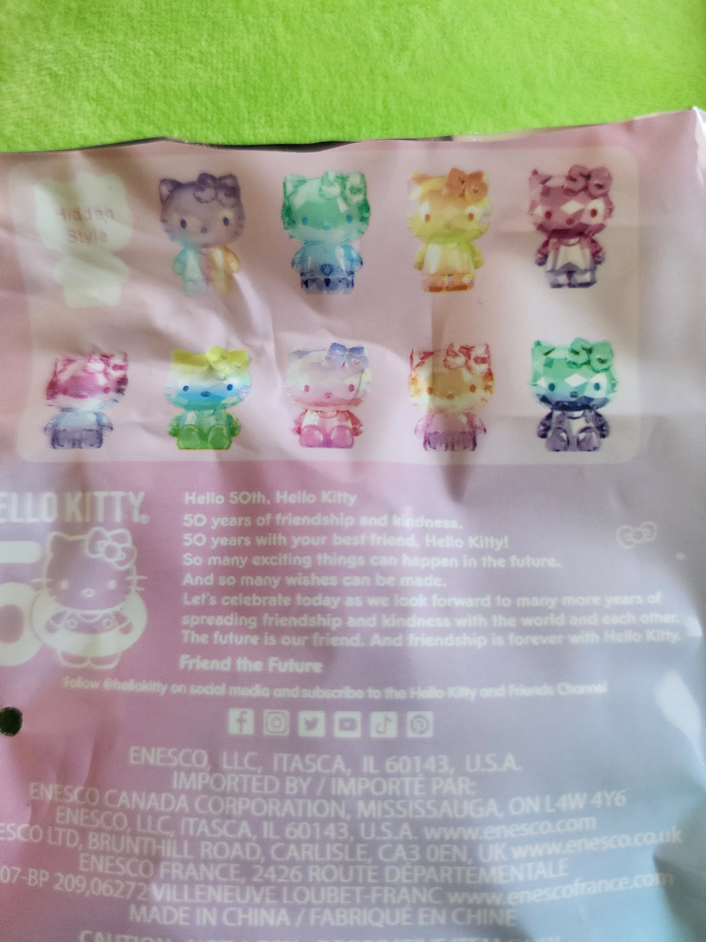 Hello Kitty 50th Anniversary Crystal Mystery Figures