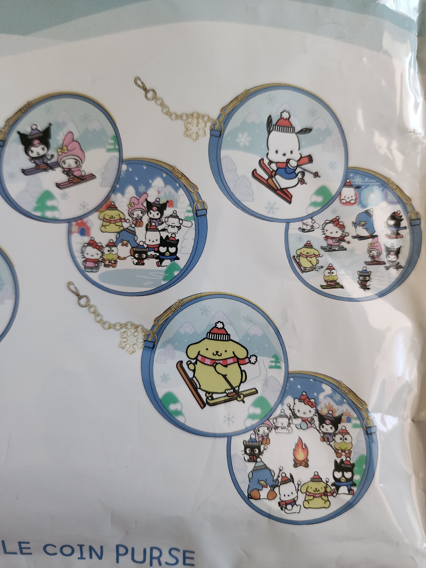 Hello Kitty and Friends Skiing Mystery Coin Purse
