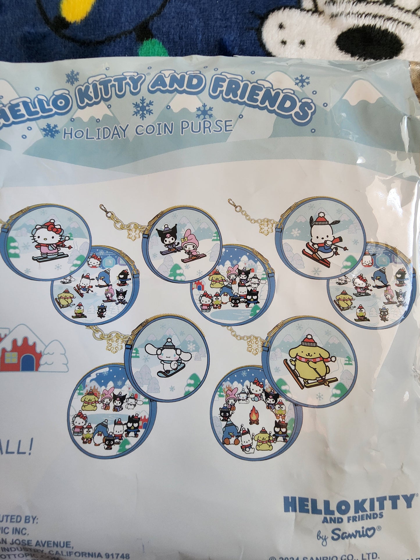 Hello Kitty and Friends Skiing Mystery Coin Purse
