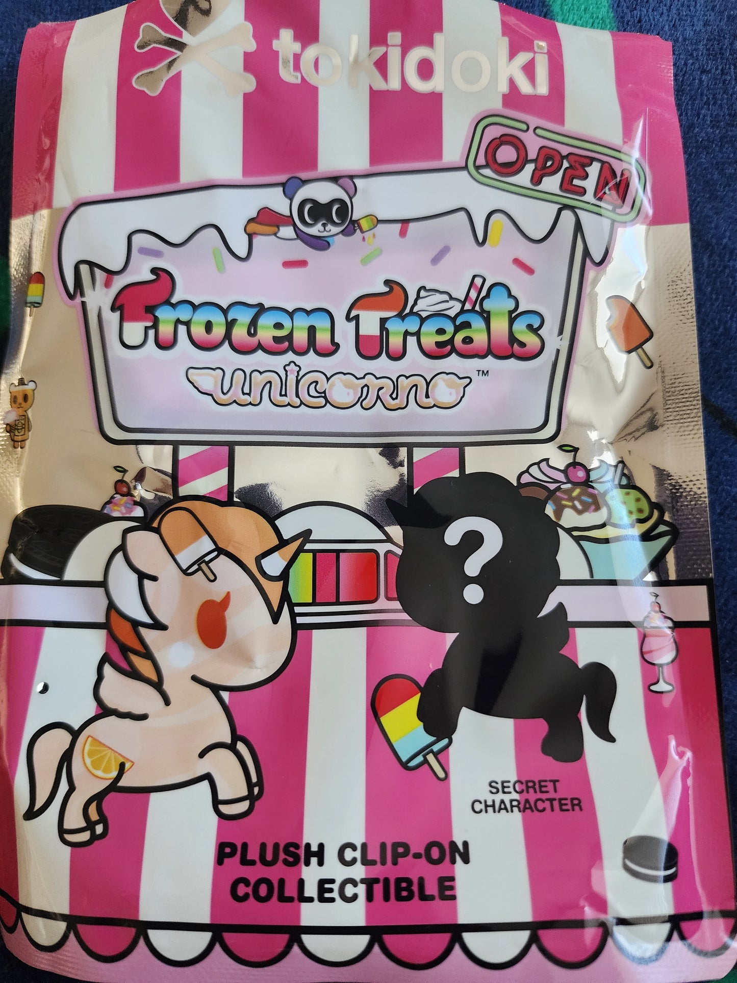 Tokidoki Unicorno Frozen Treats Mystery Bag Clips Plush