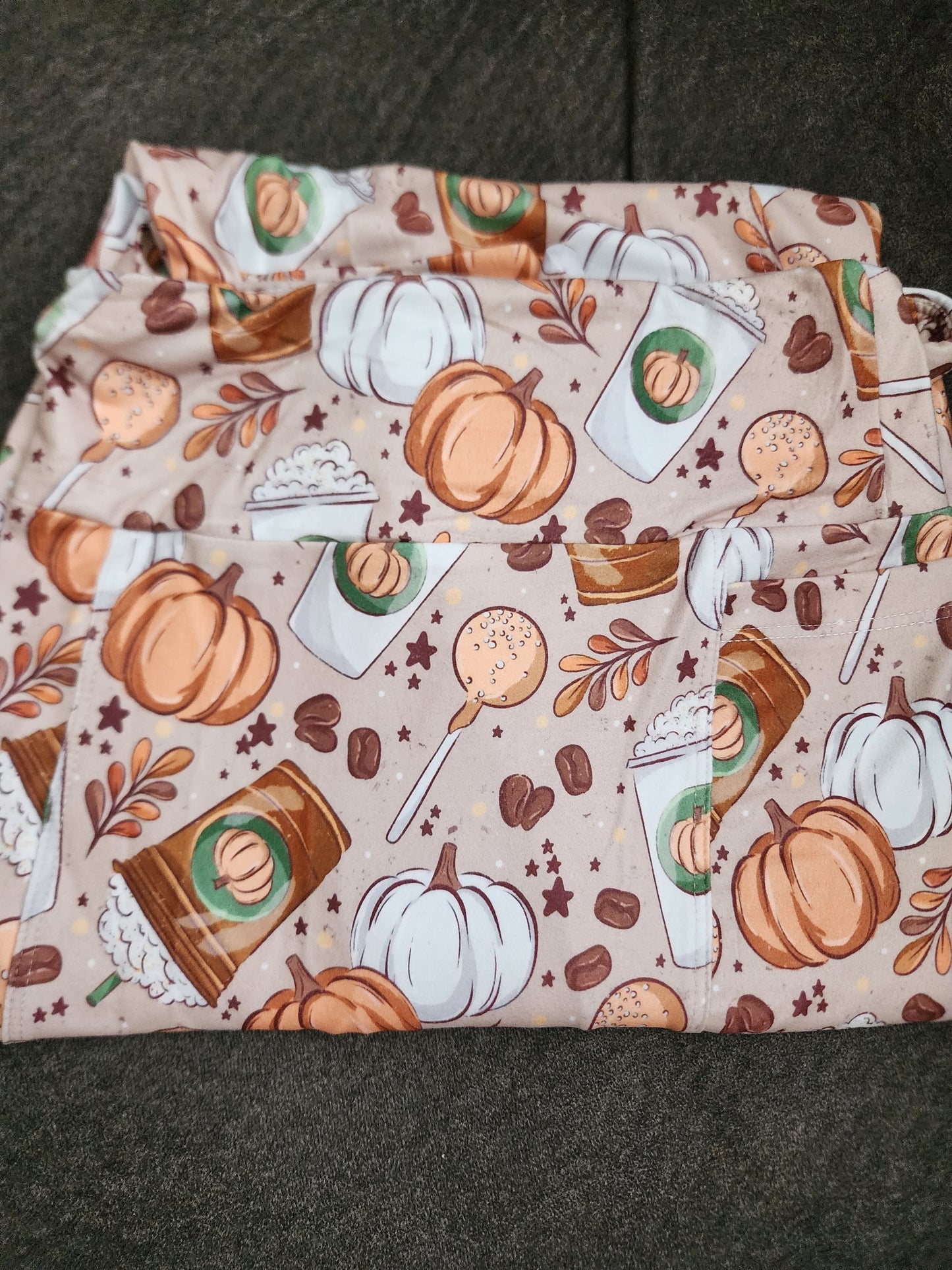 CP Fall Harvest Latte Pumpkin Leggings