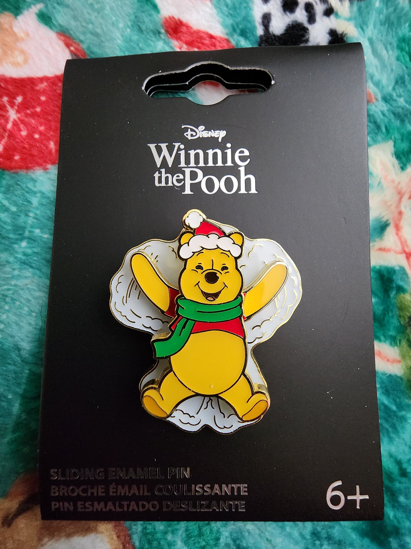 Loungefly Disney Winnie the Pooh Snow Angel Pin