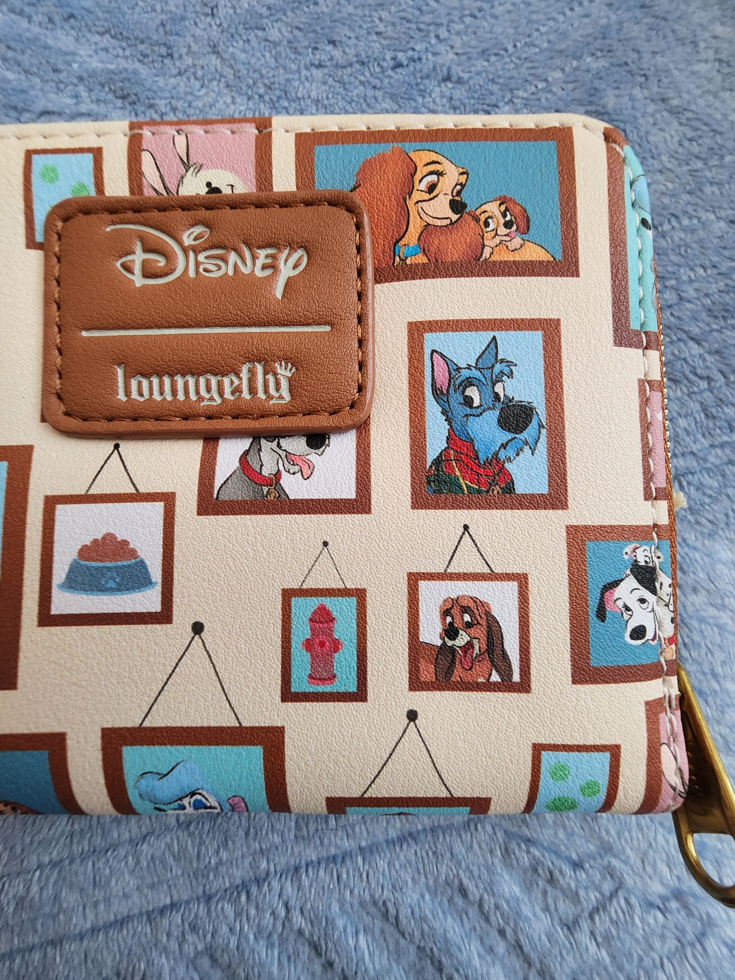 Loungefly Disney Dog Movie Characters Wallet