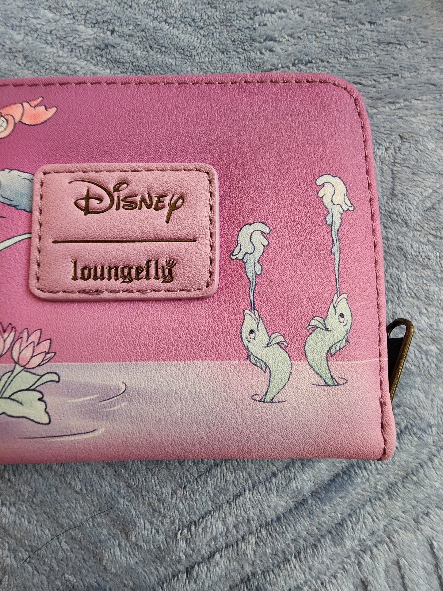 Loungefly Disney Ariel and Eric Kiss the Girl Wallet