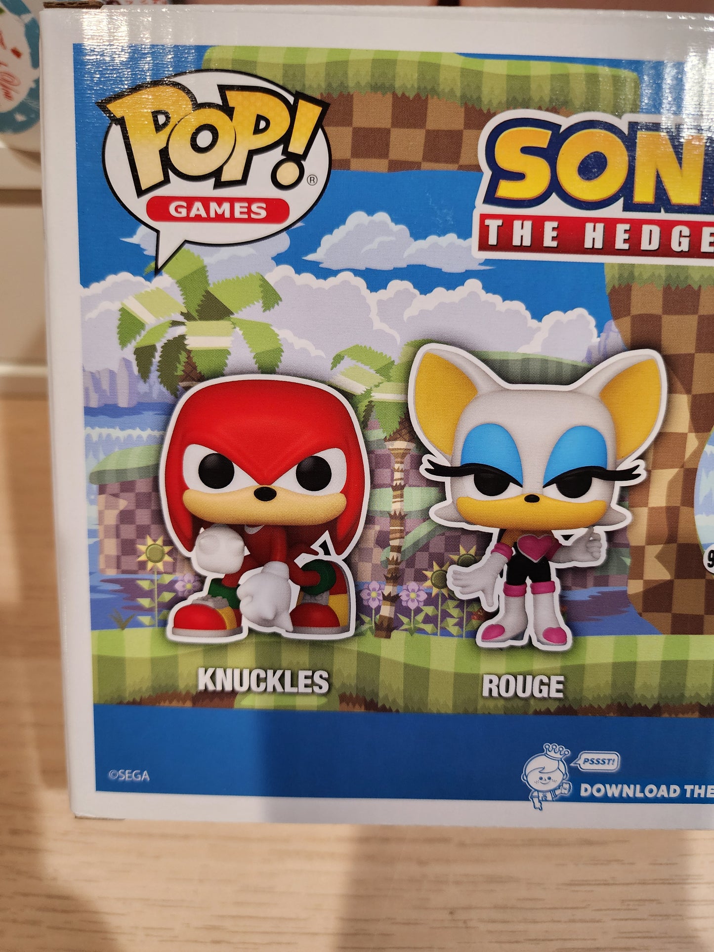 Sonic the Hedgehog Exclusive Knuckles & Rouge 2 pack Set