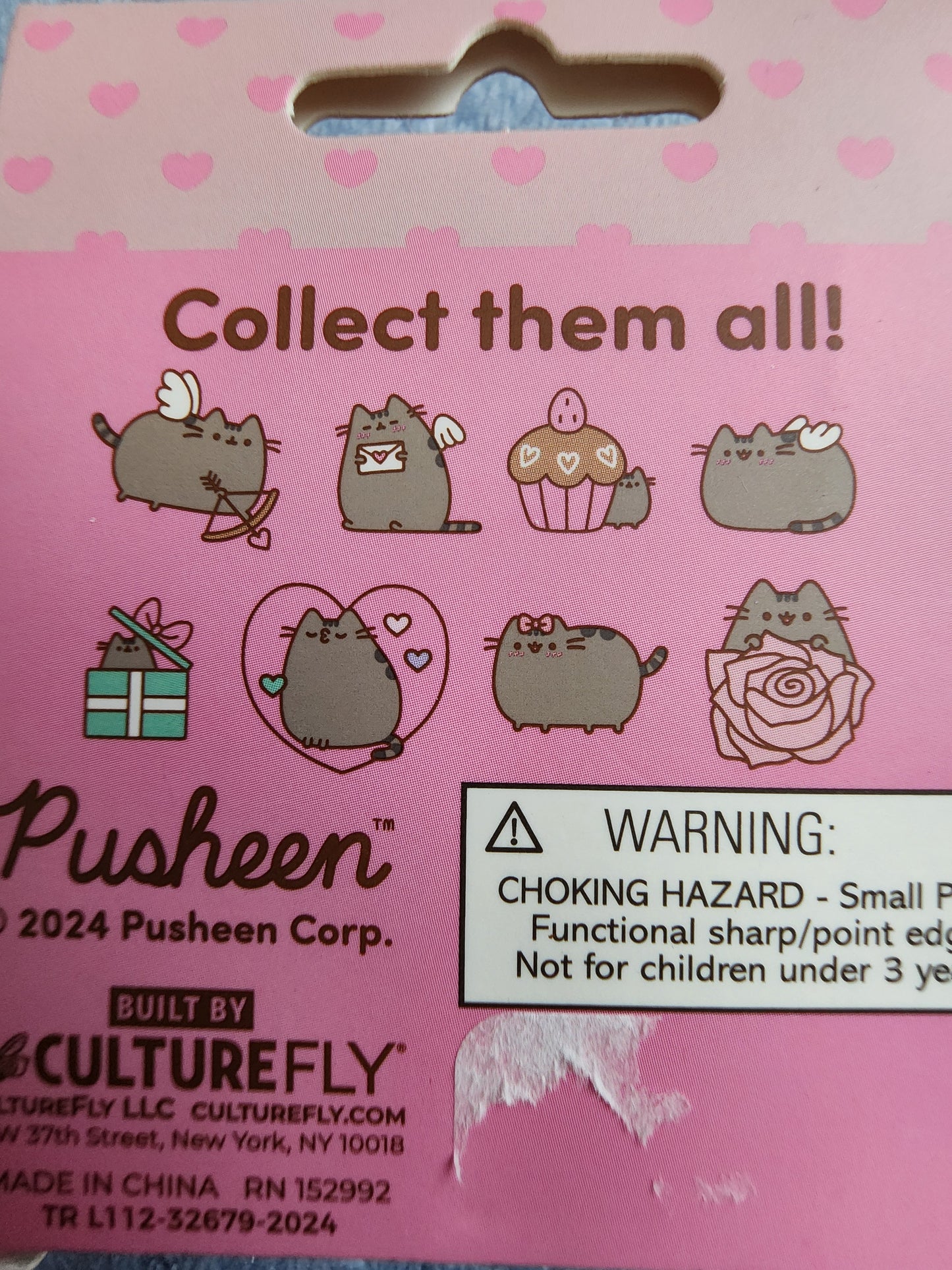Pusheen Cat Valentine's Mystery Pins