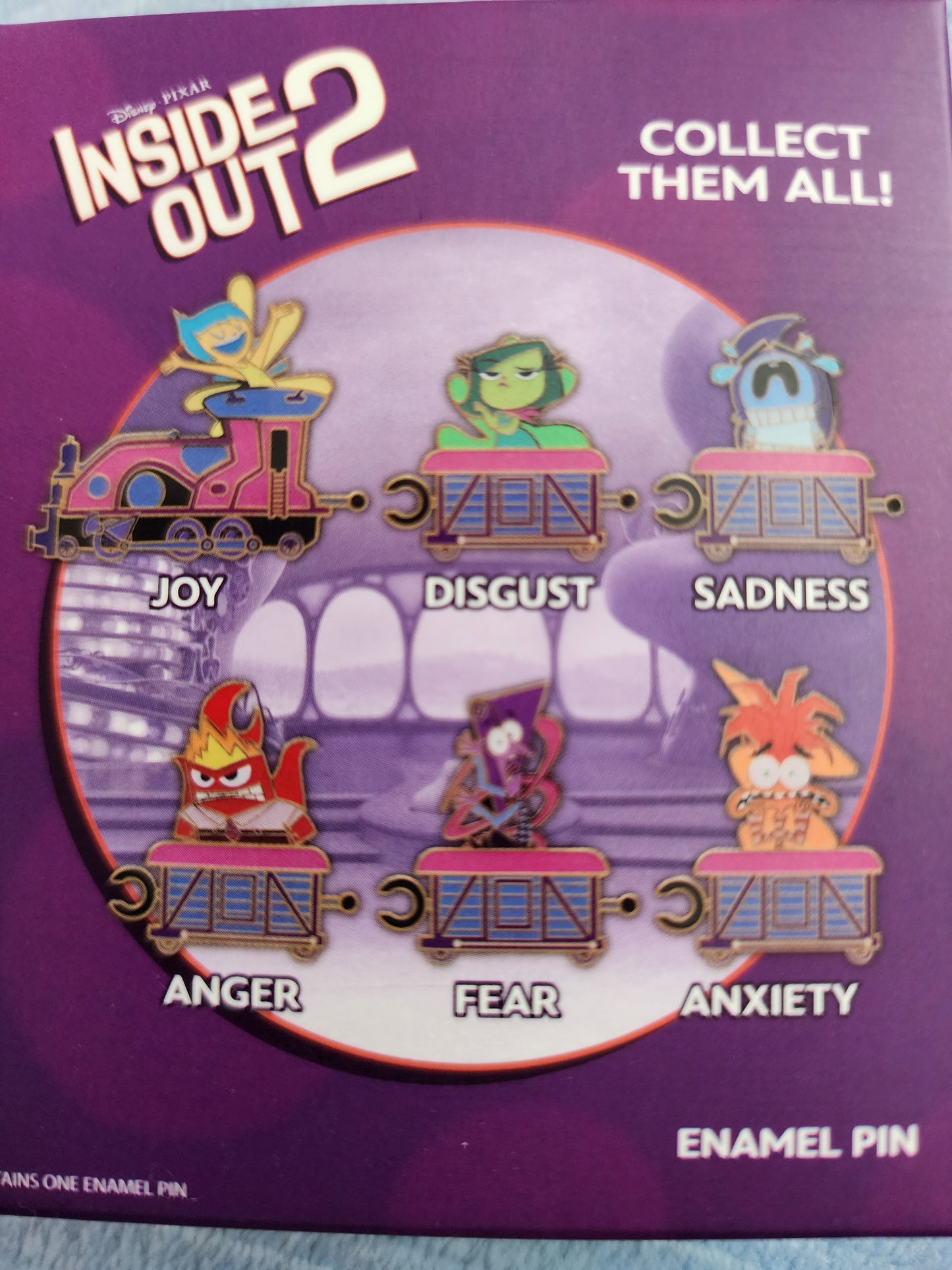 Loungefly Disney Pixar Inside Out 2 Mystery Pins