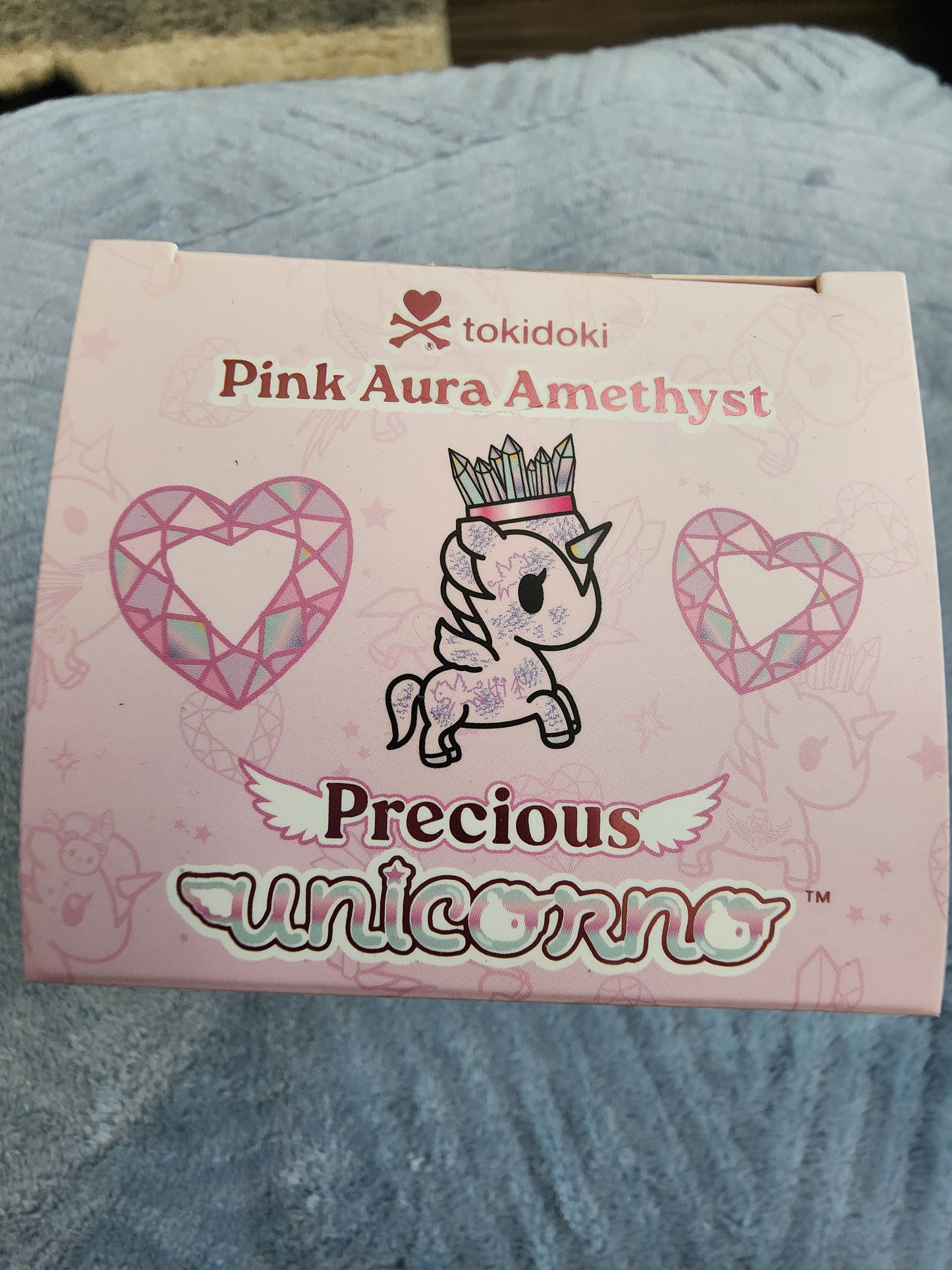 Tokidoki Unicorno Precious Stones Limited Edition Pink Auri Amethyst Figure