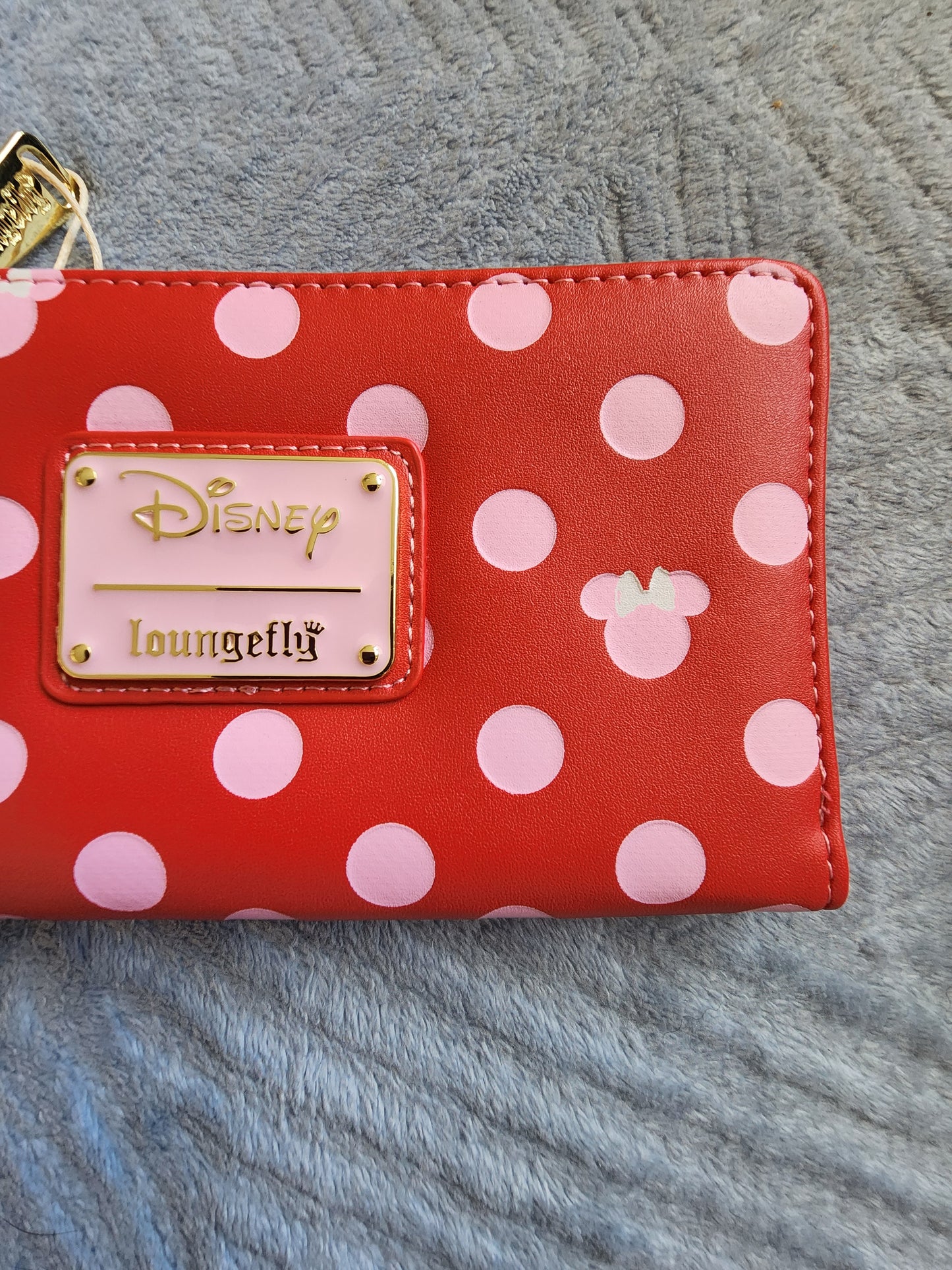 Loungefly Disney Minnie Mouse Pink Polka Dot Wallet