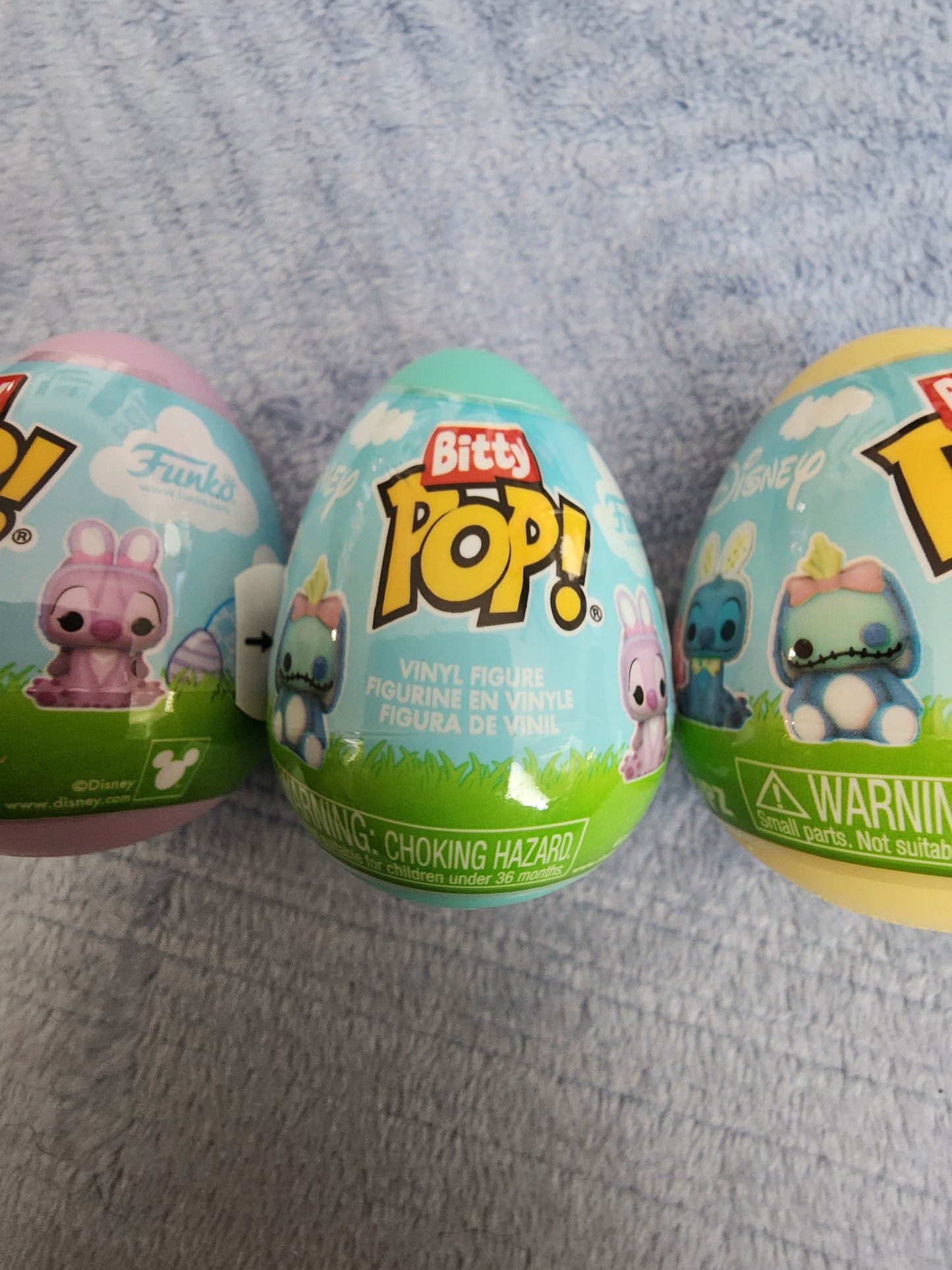 Funko Bitty Pops Disney Stitch, Angel and Scrump Mystery Easter Eggs