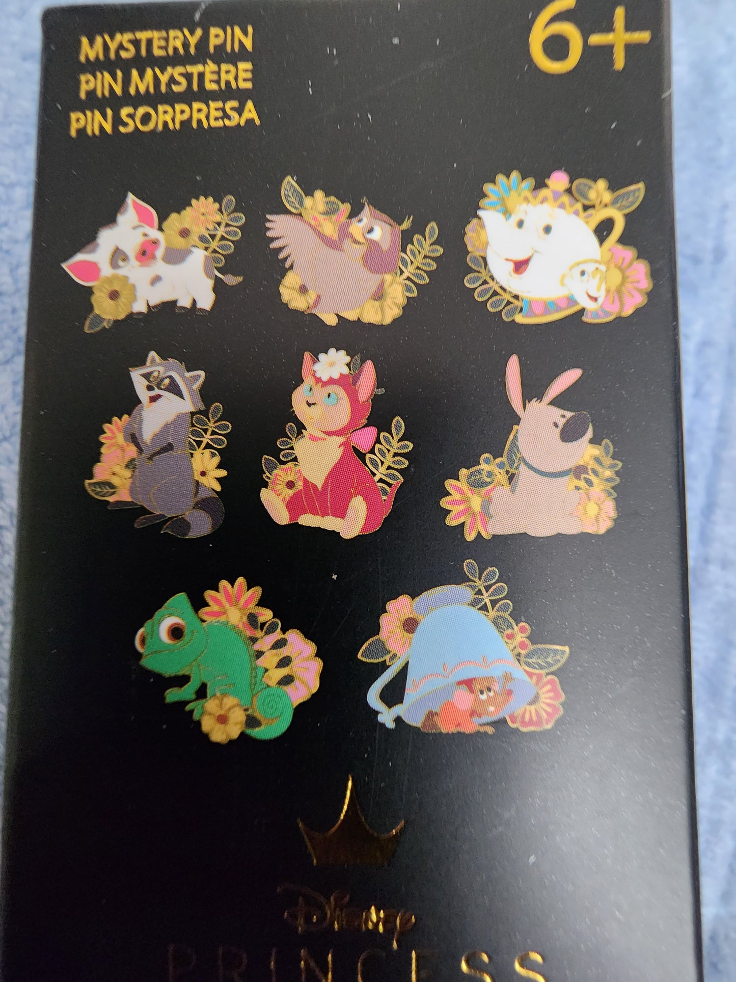 Loungefly Disney Sidekicks Floral Mystery Pins