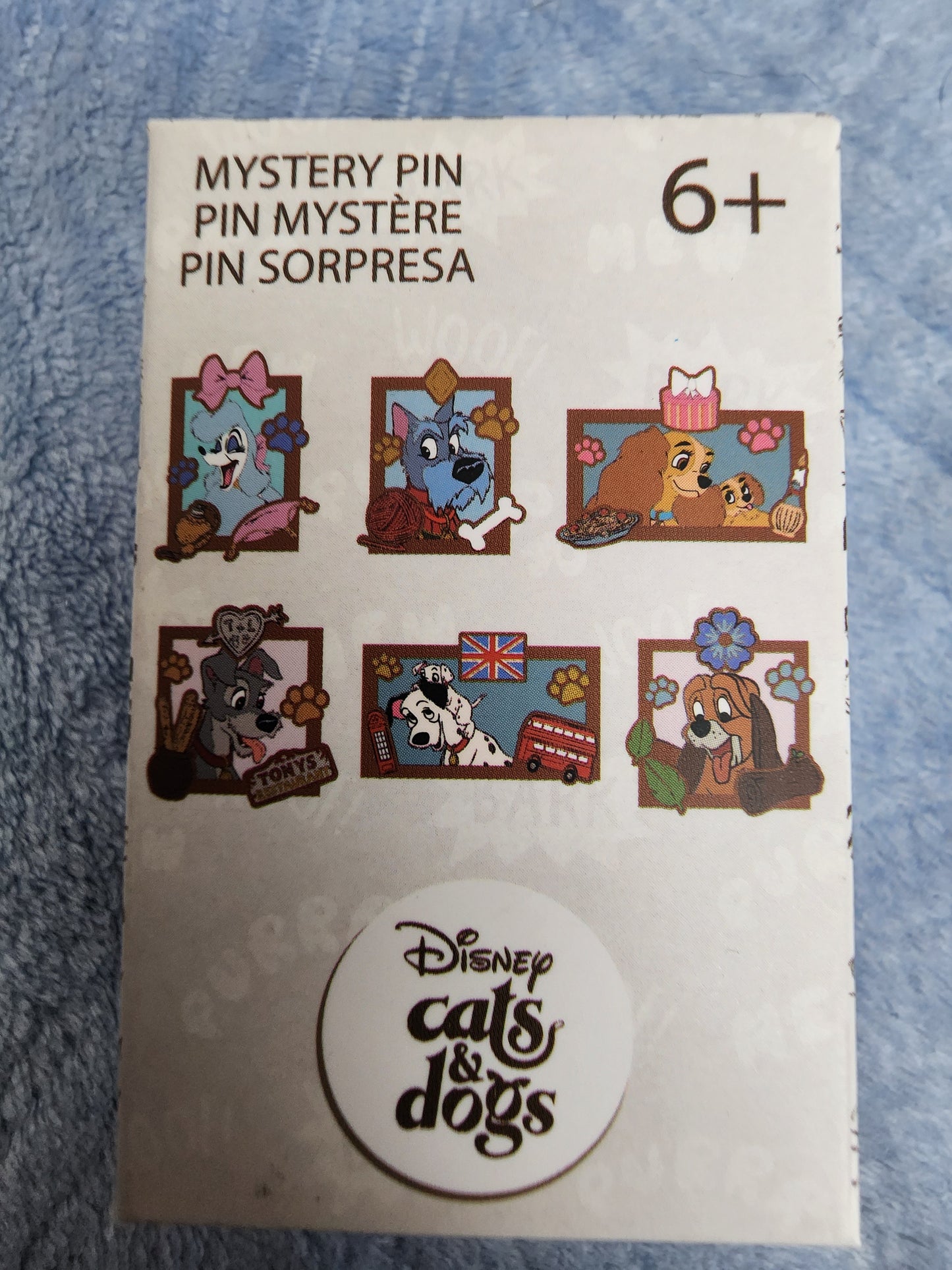 Loungefly Disney Dog Portrait Mystery Pins