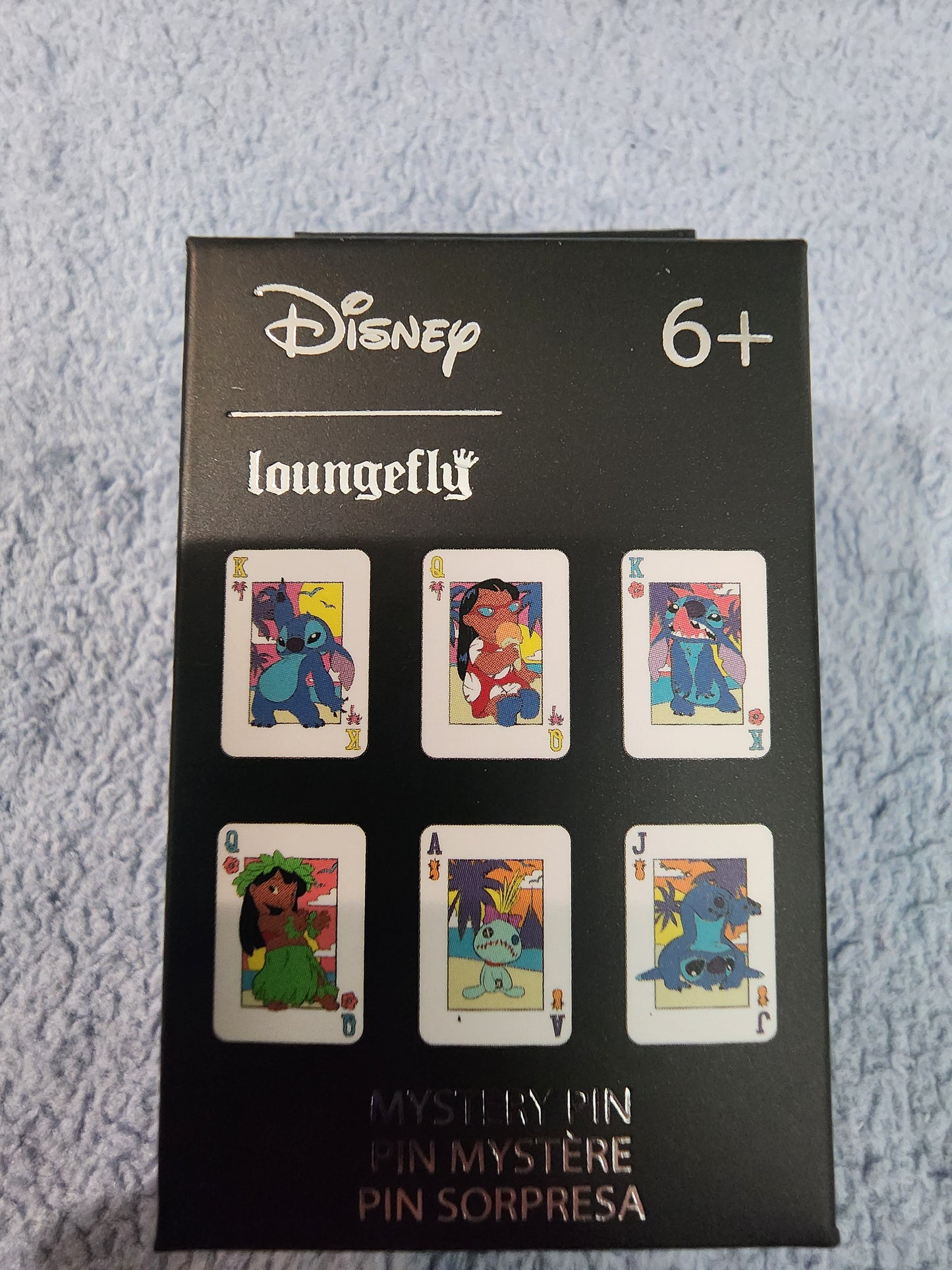 Loungefly Disney Lilo and Stitch Playing Cards Mystery Pins