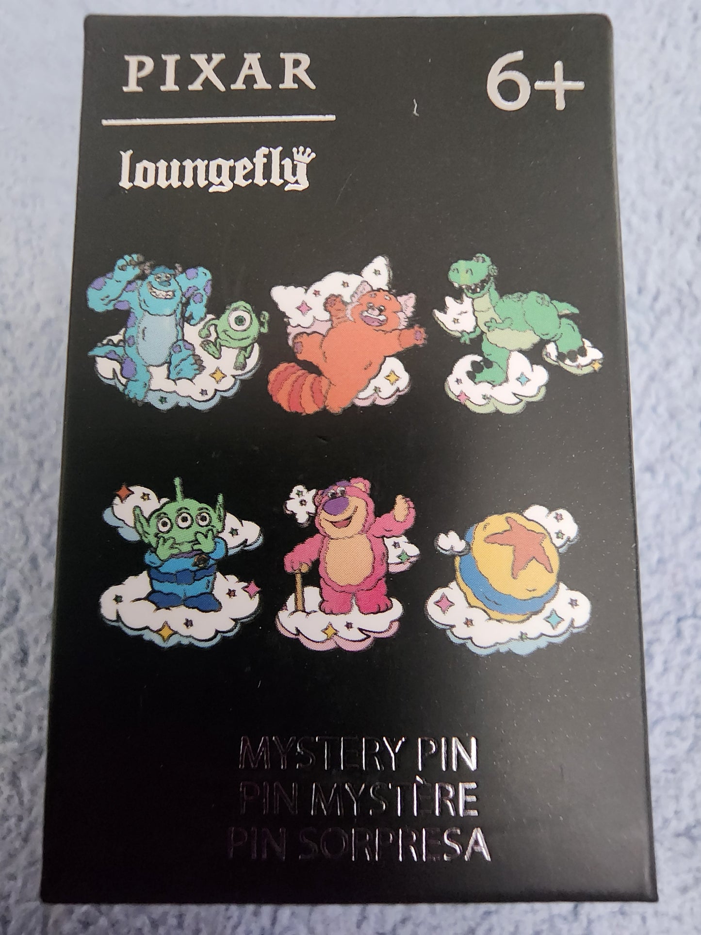 Loungefly Disney Pixar Movie Characters Cloud Mystery Pins
