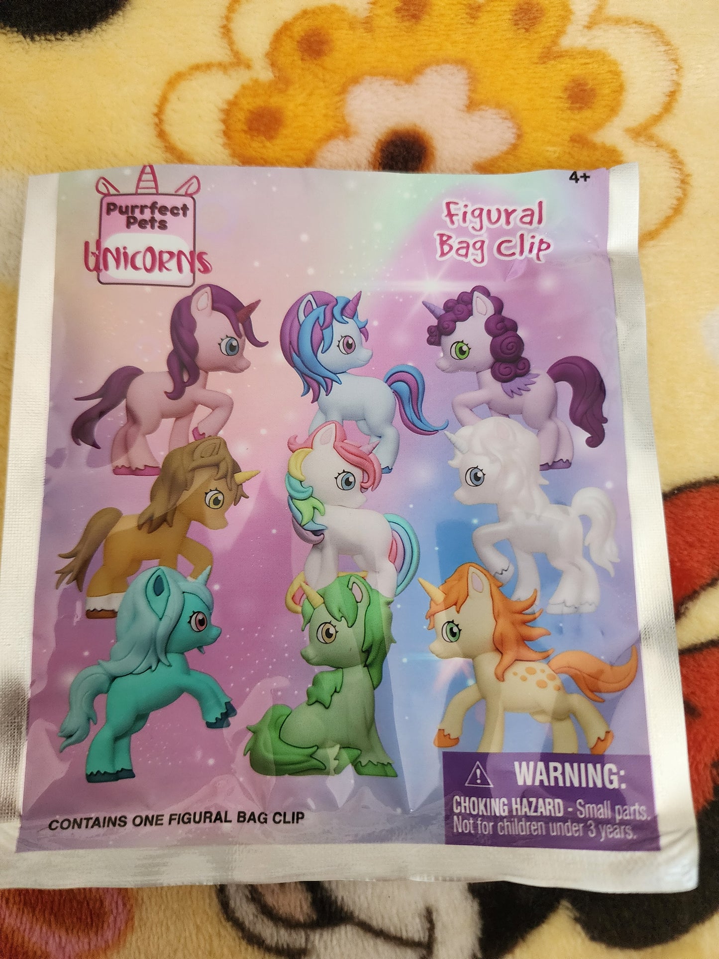 Unicorns Perfect Pets Mystery Bag Clips