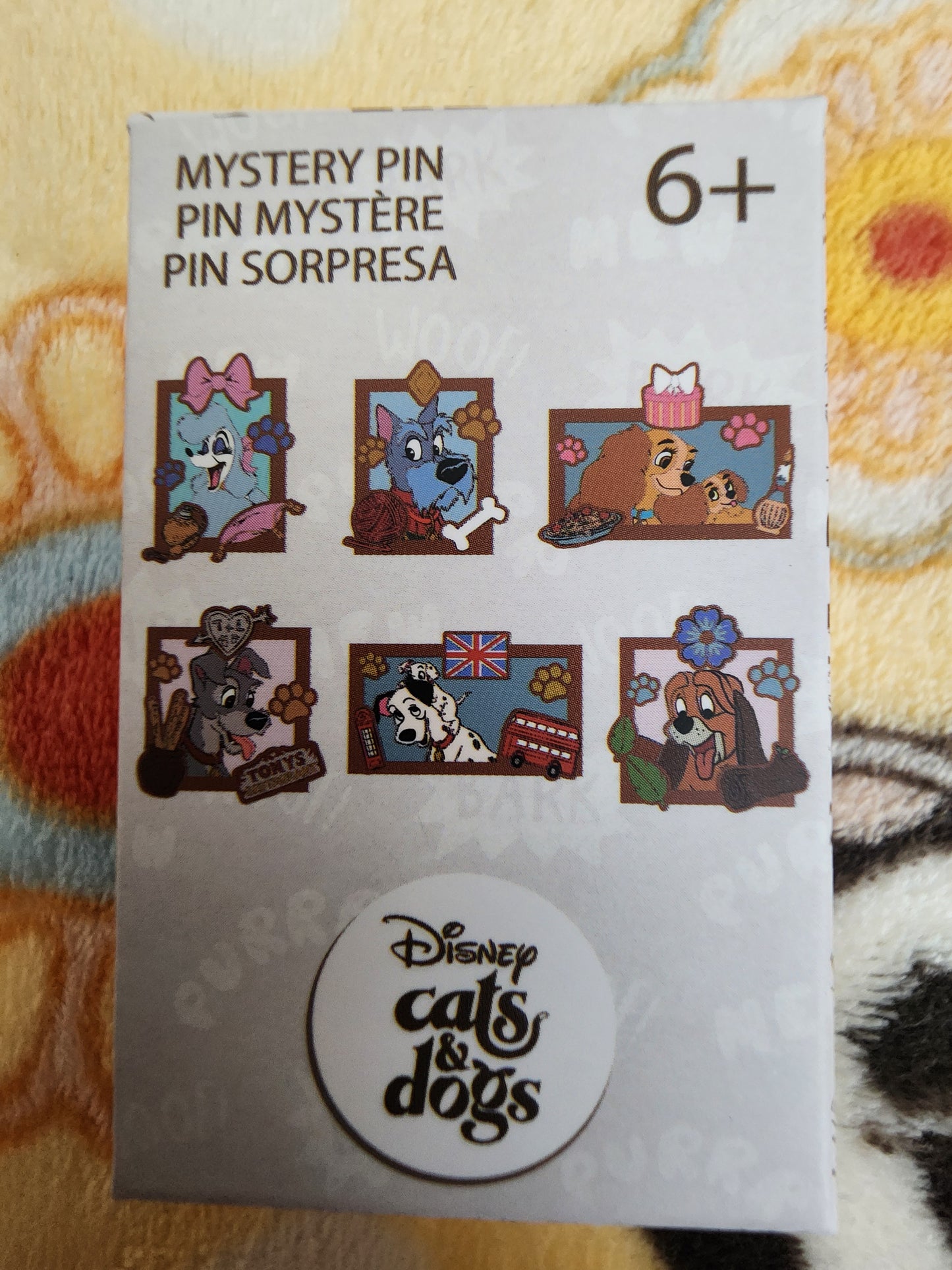 Loungefly Disney Dog Portrait Mystery Pins