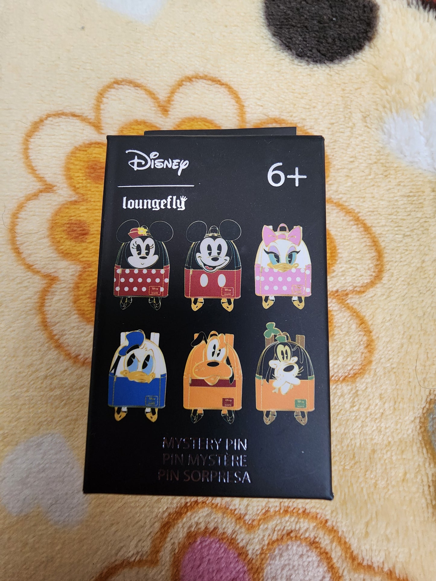 Loungefly Disney Mickey and Friends Mini-Backpack Mystery Pins