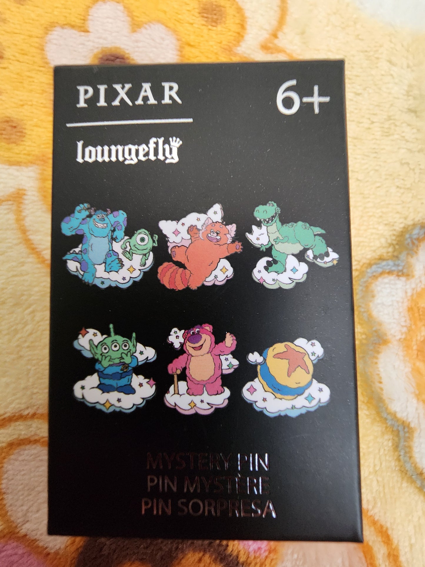 Loungefly Disney Pixar Movie Characters Cloud Mystery Pins
