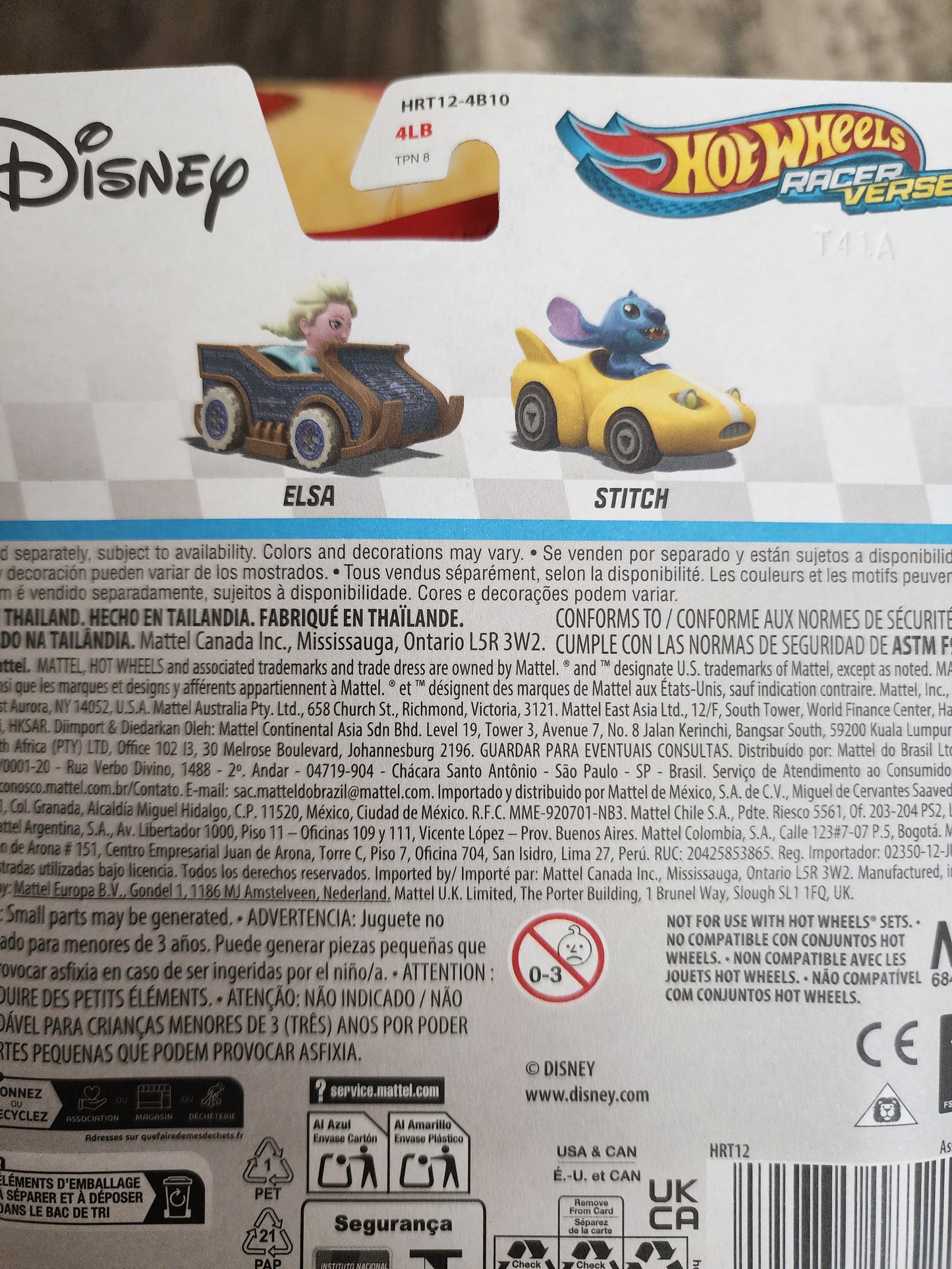 Hot Wheels Disney Stitch RacerVerse Car