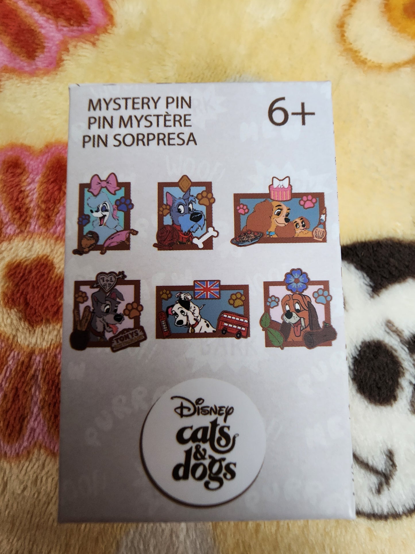Loungefly Disney Dog Portrait Mystery Pins