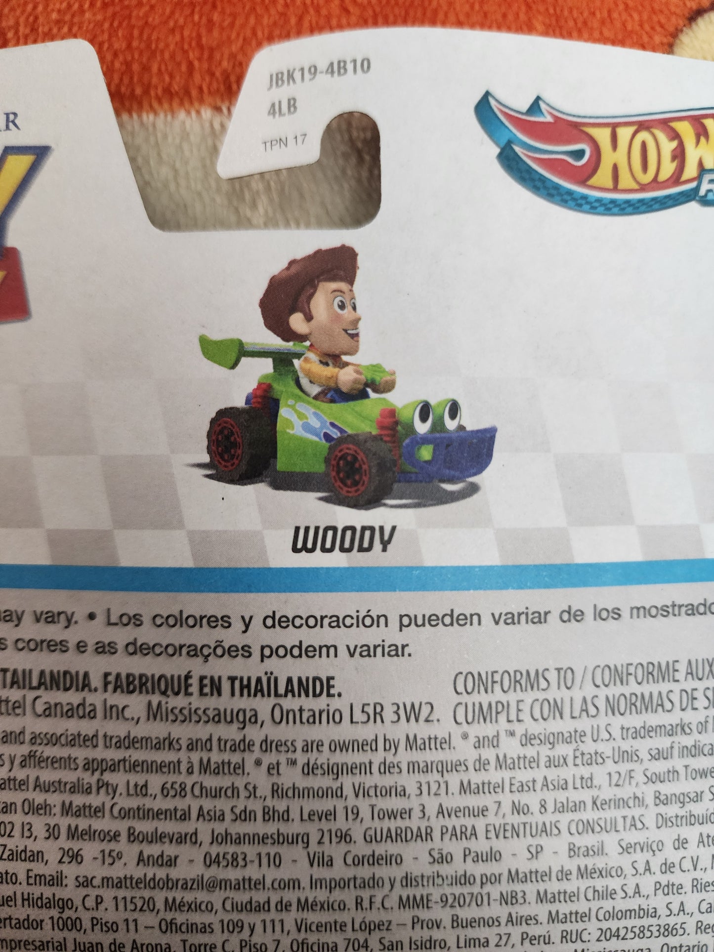 Hot Wheels Disney Toy Story RacerVerse 2025 Mix 2 Car