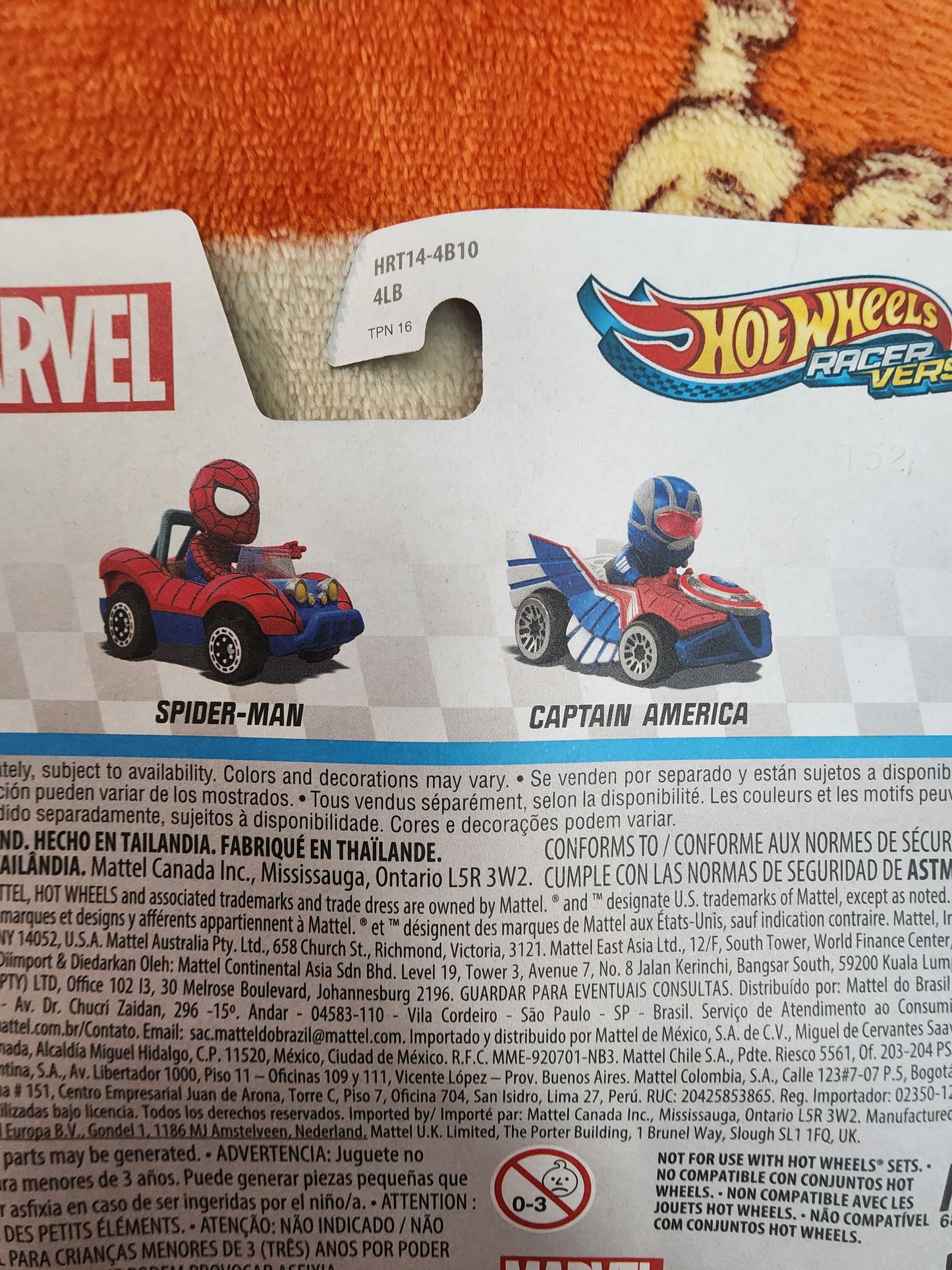 Hot Wheels Disney Captain America RacerVerse 2025 Mix 2 Car