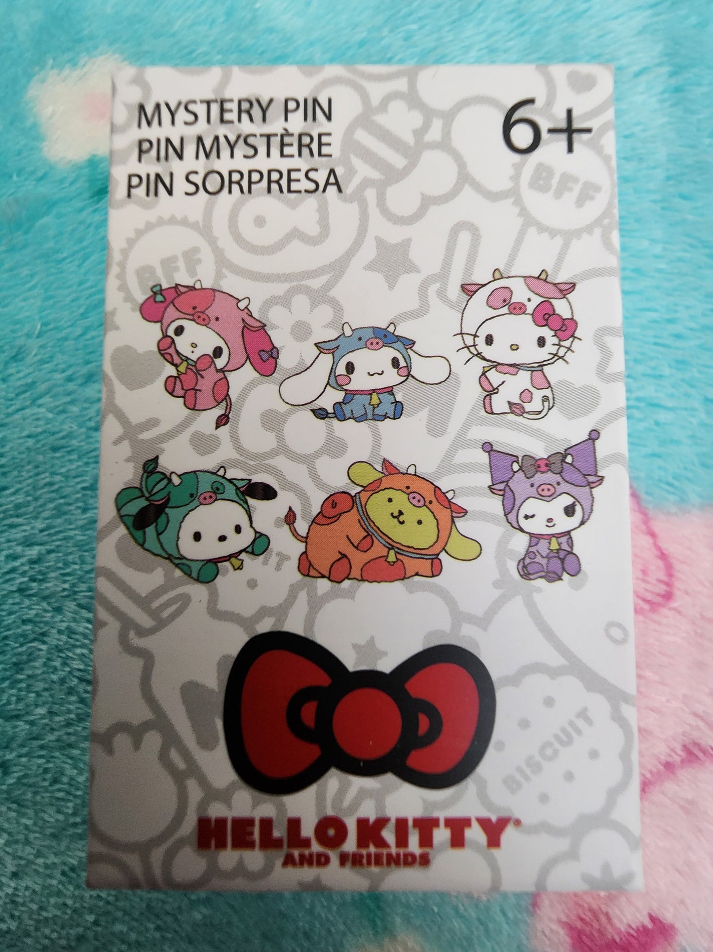 Loungefly Hello Kitty and Friends Colorful Cows Mystery Pins