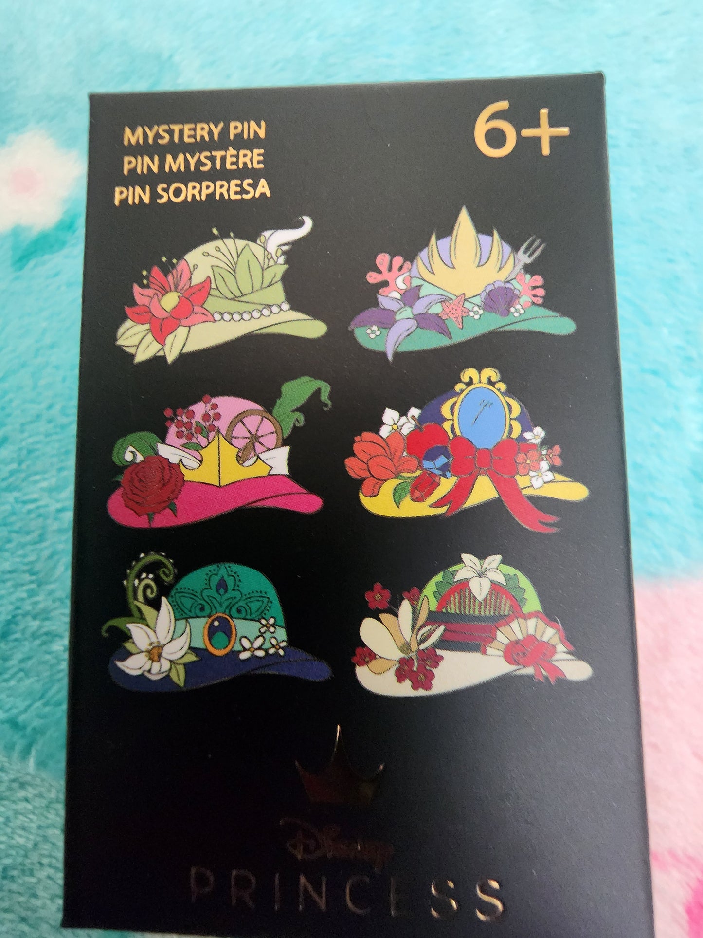 Loungefly Disney Princess Hat Collection Mystery Pins
