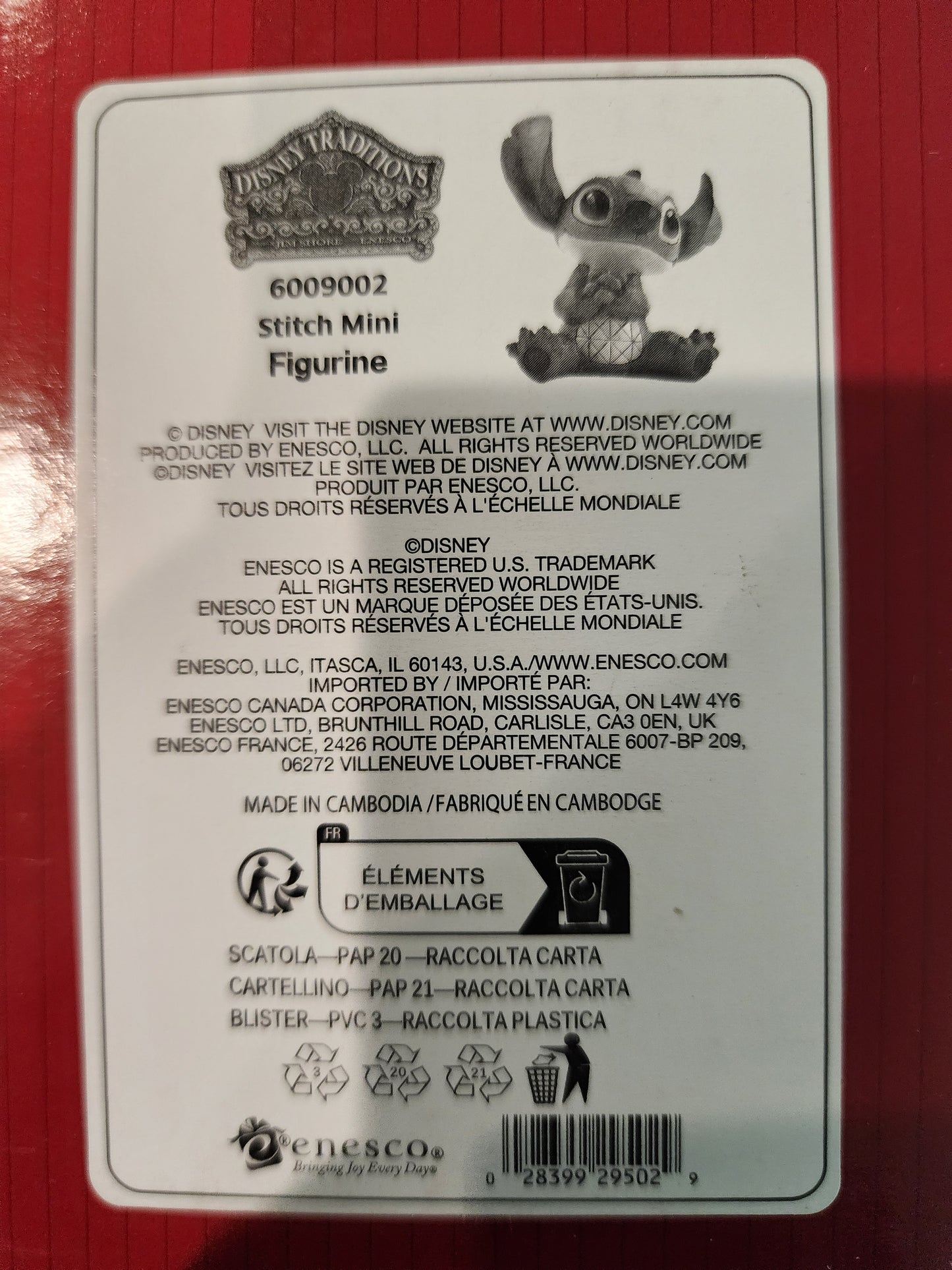 Jim Shore Disney Lilo and Stitch, Stitch Figure