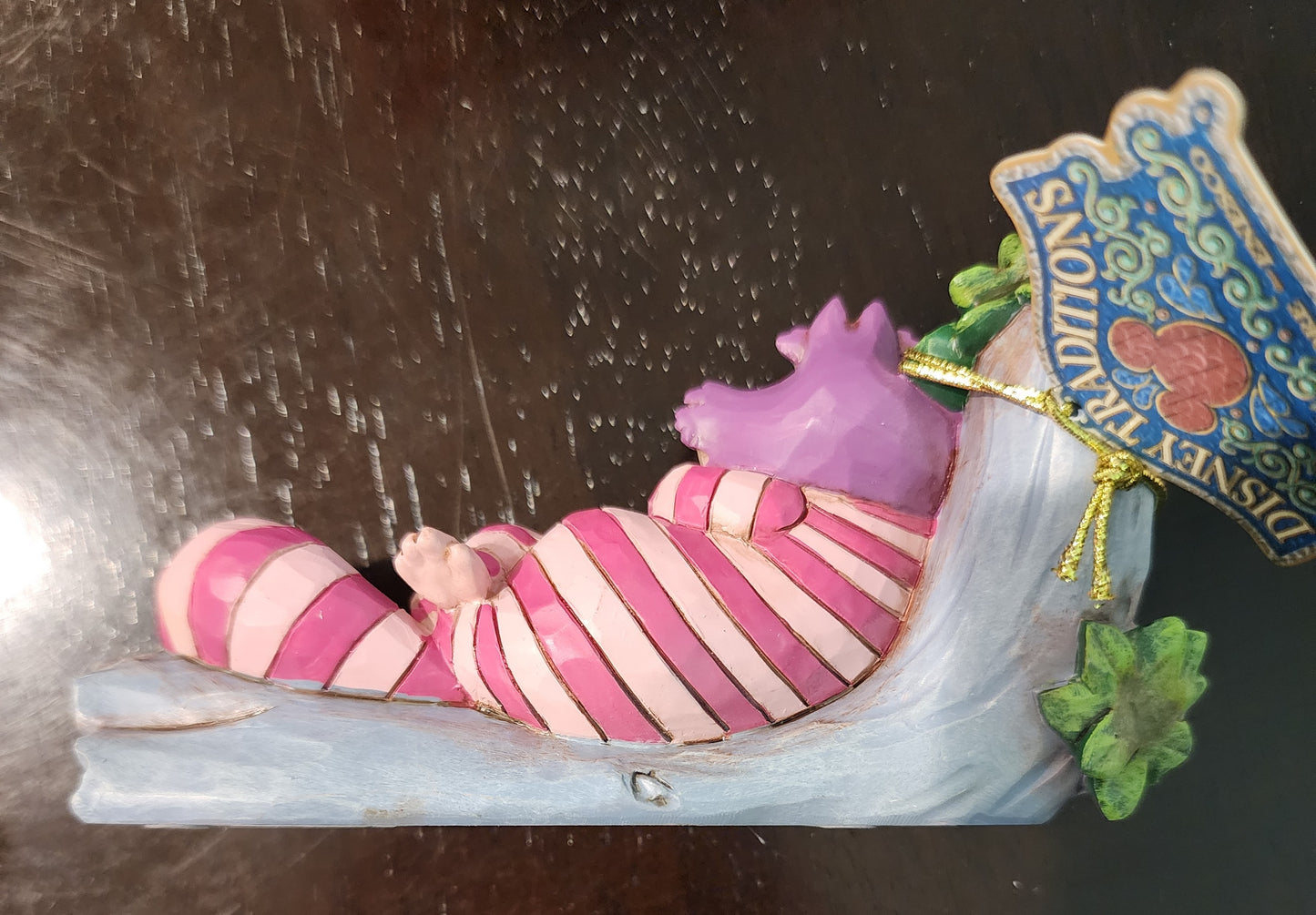 Jim Shore Disney Alice in Wonderland Cheshire Cat Figure