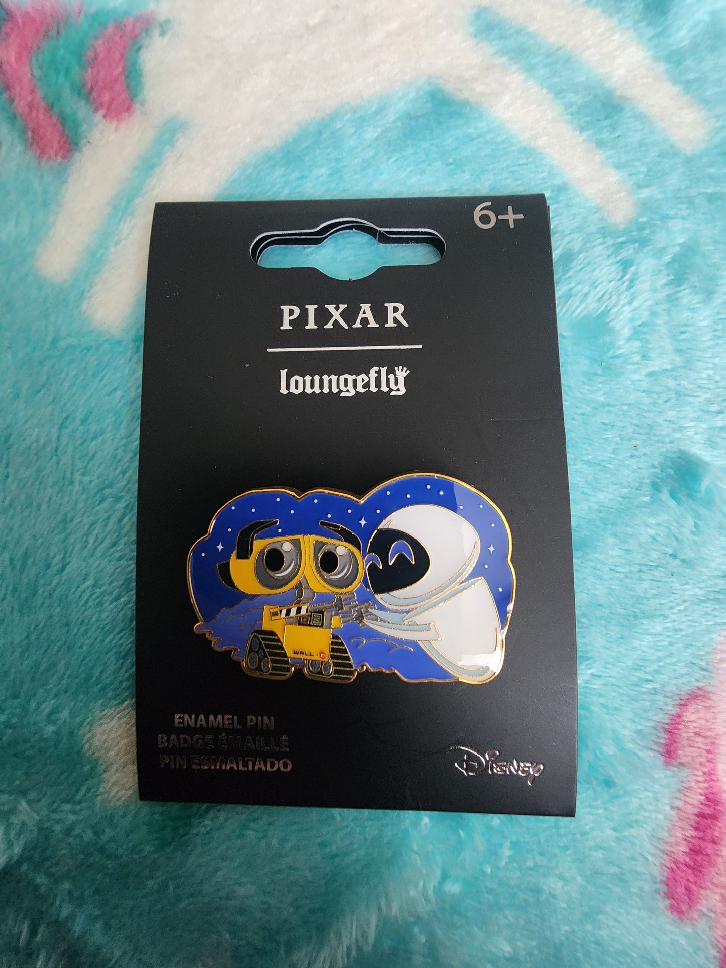 Loungefly Disney Wall-E and Eve Galactic Pin