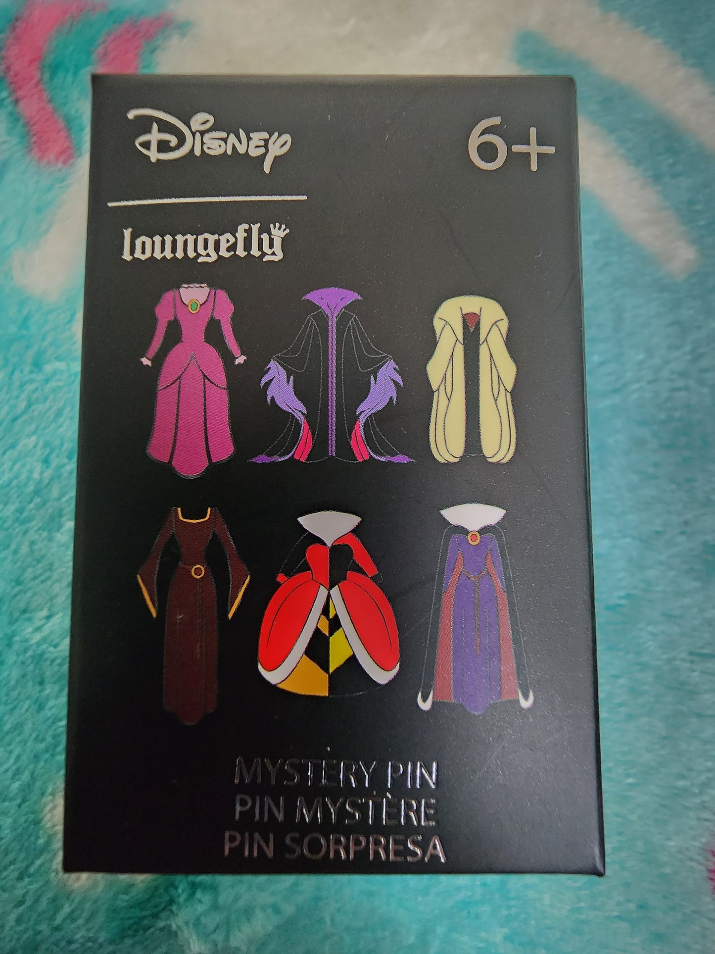 Loungefly Disney Villains Outfits Mystery Pins