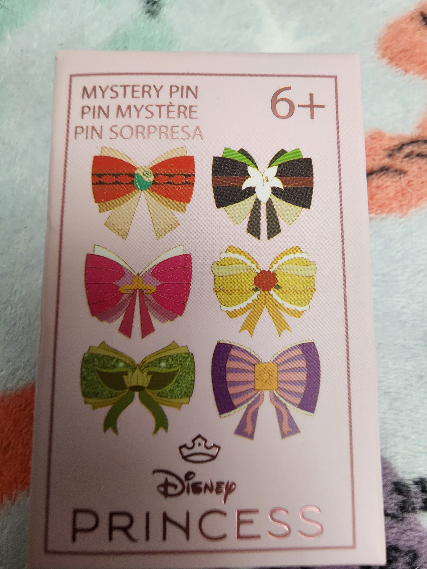 Loungefly Disney Princess Bow Mystery Pins