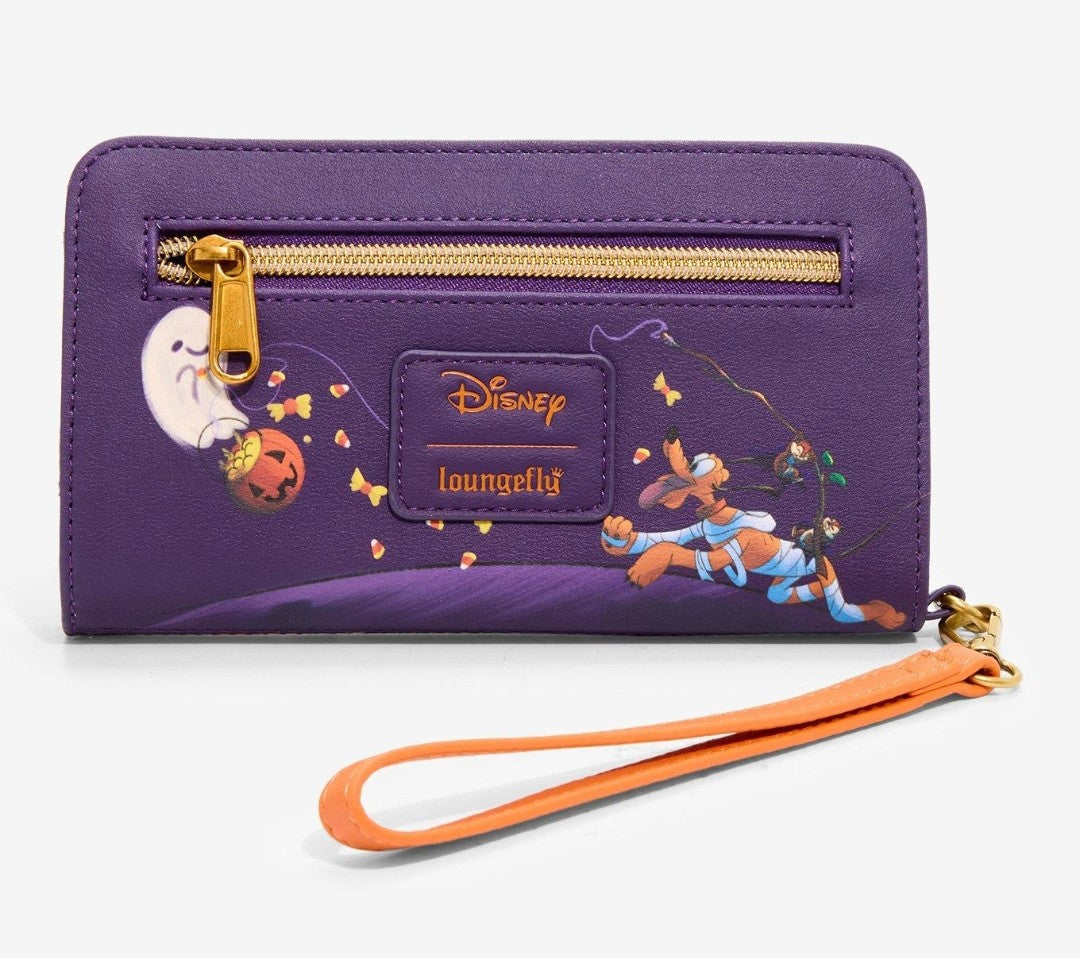Loungefly Disney Mickey and Friends Ghosts Stories Halloween Tech Wallet