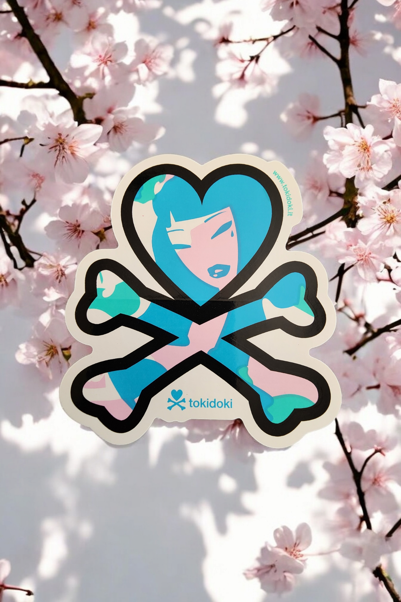 Tokidoki Heart and Crossbones Logo Sticker – Gwen's Mermaid Cove