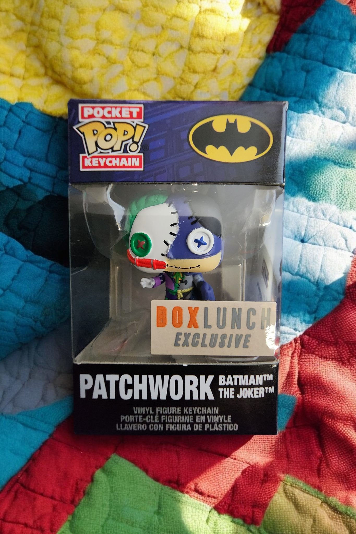 Patchwork Batman Joker Pop Vinyl Funko Pop Exclusive Batman/Joker
