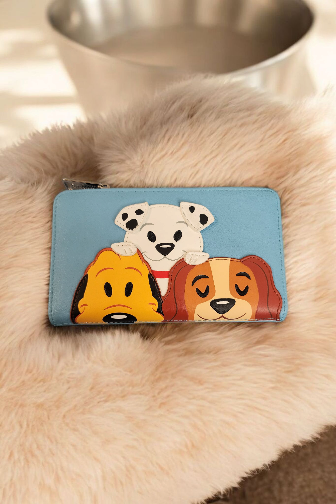 Loungefly Disney Parks Lady Pluto Dalmatian Mini Backpack & Wallet Set NWOT Loungefly Disney Dogs Play Mini Backpack Wallet Set Pluto  main image 4